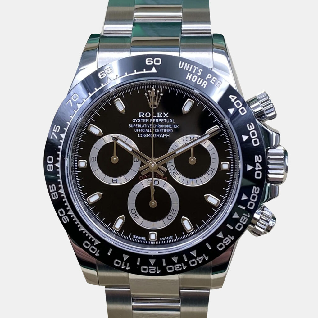 luxury-men-rolex-used-watches-p1246370-001.jpg Rolex Cosmograph Daytona 116500LN Automatic Chronograph Black Dial Stainless Steel Ceramic Men's Wristwatch 40 mm