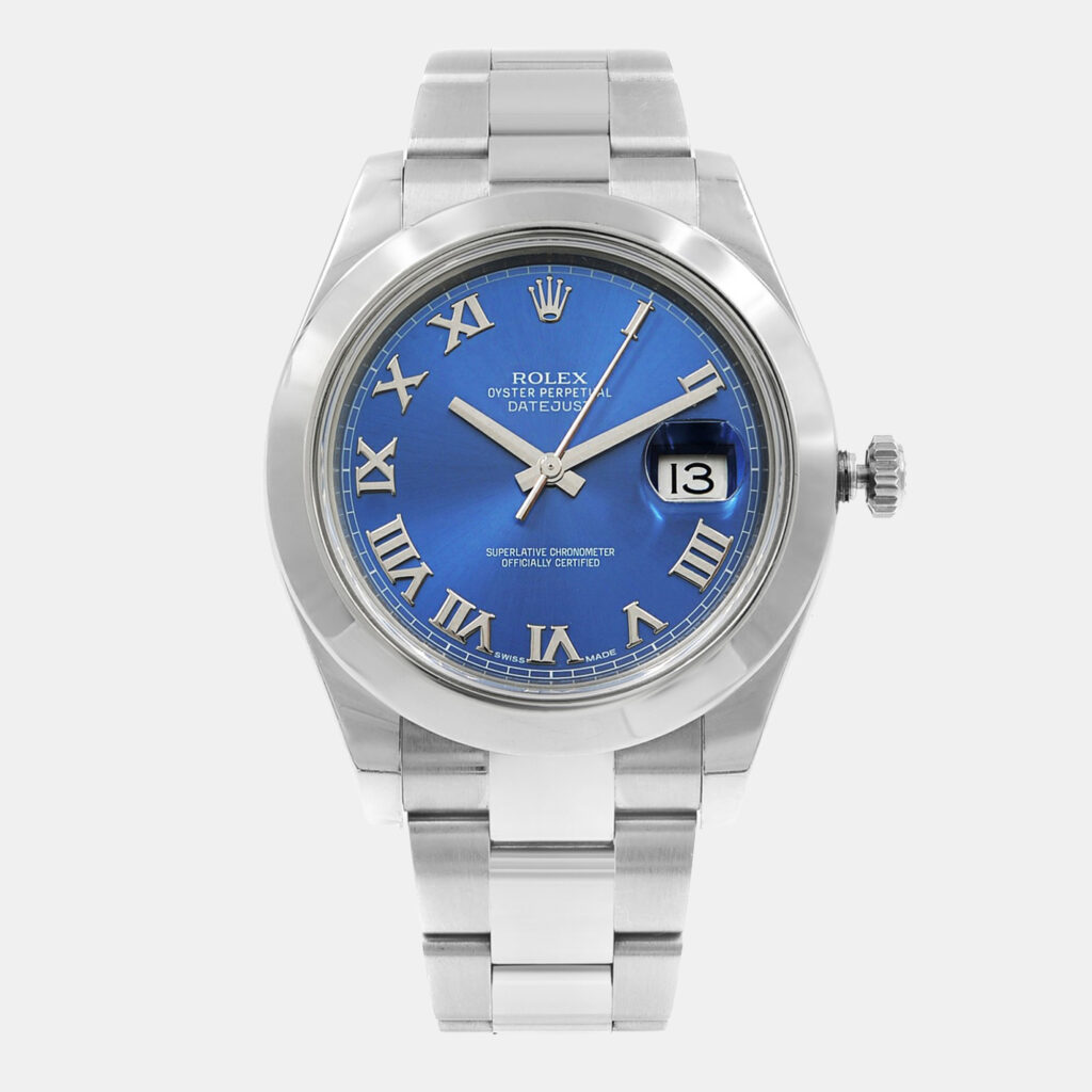 Rolex Datejust 116300 Automatic Blue Dial Stainless Steel Men's Wristwatch 41 mm Rolex Datejust 116300 Automatic Blue Dial Stainless Steel Men's Wristwatch 41 mm