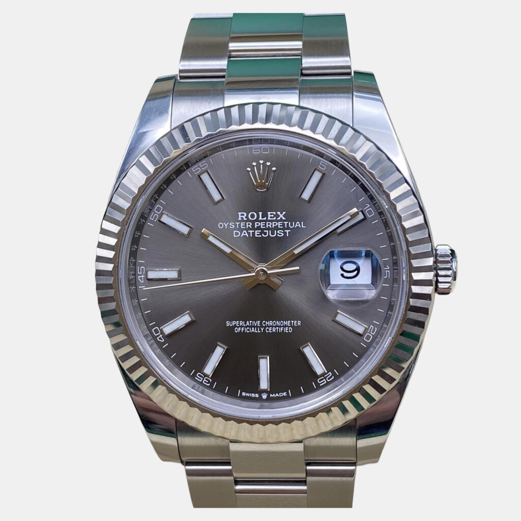 Rolex Datejust 126334 Automatic Rhodium Dial Stainless Steel 18k White Gold Men's Wristwatch 41mm Rolex Datejust 126334 Automatic Rhodium Dial Stainless Steel 18k White Gold Men's Wristwatch 41mm