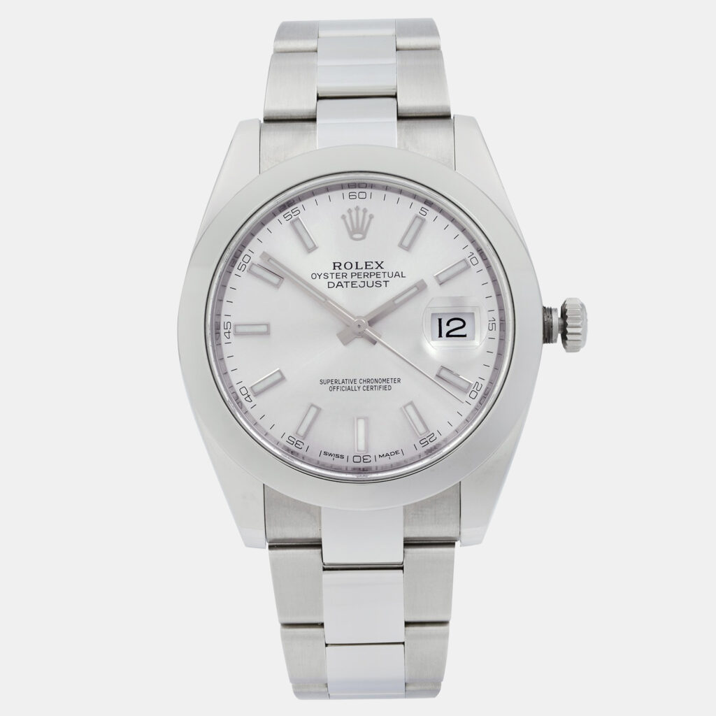 Rolex Datejust 41 126300 Automatic Silver Dial Stainless Steel Men's Wristwatch 41mm Rolex Datejust 41 126300 Automatic Silver Dial Stainless Steel Men's Wristwatch 41mm