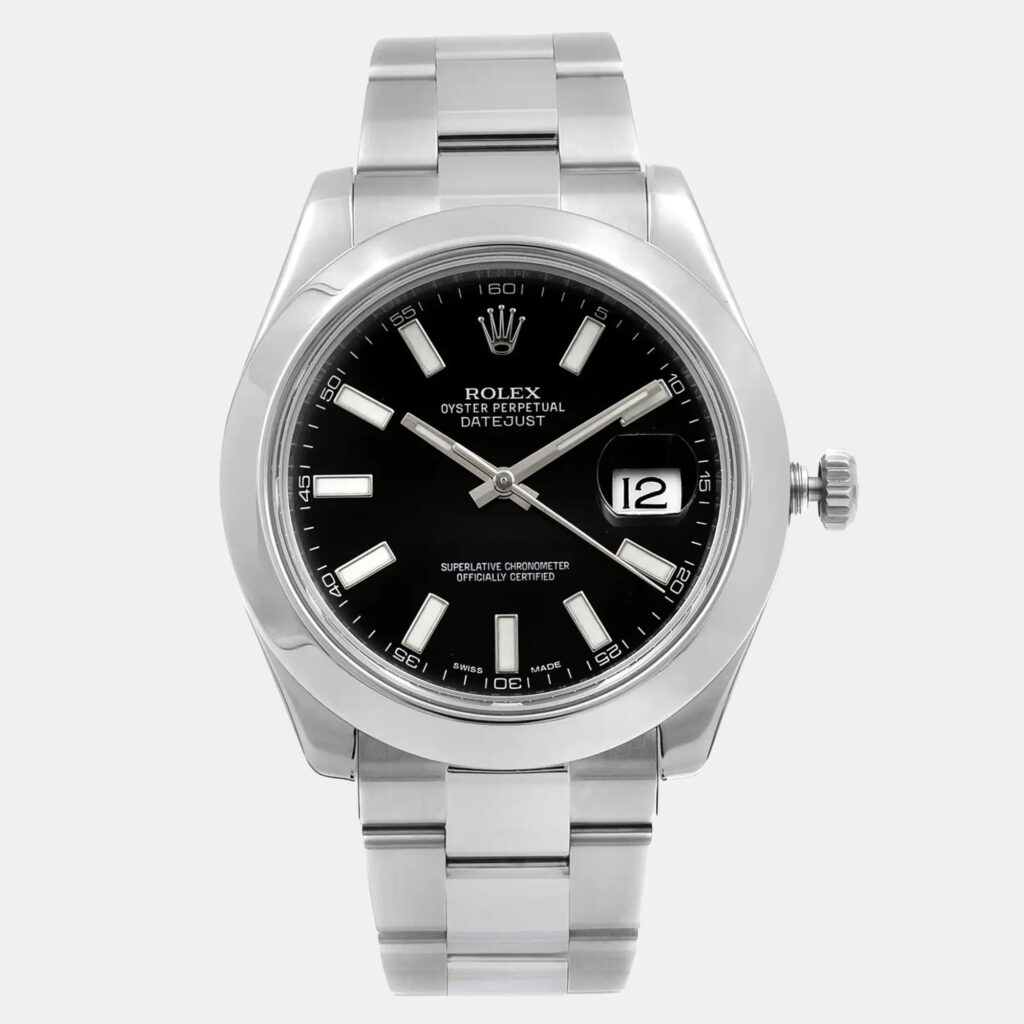 Rolex Datejust II 116300 Automatic Black Dial Stainless Steel Men's Wristwatch 41mm Rolex Datejust II 116300 Automatic Black Dial Stainless Steel Men's Wristwatch 41mm