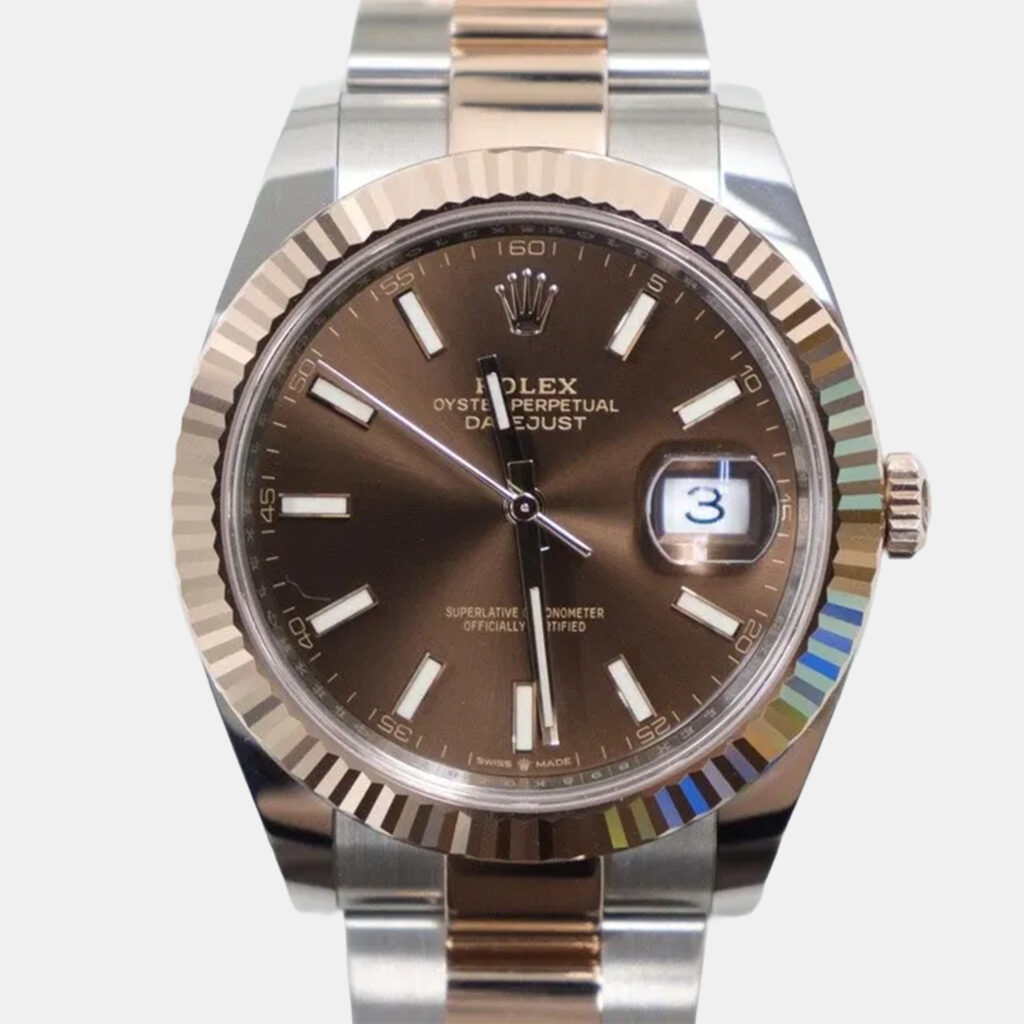 Rolex Datejust 126331 Automatic Stainless Steel 18k Rose Gold Men's Wristwatch 41mm Rolex Datejust 126331 Automatic Stainless Steel 18k Rose Gold Men's Wristwatch 41mm