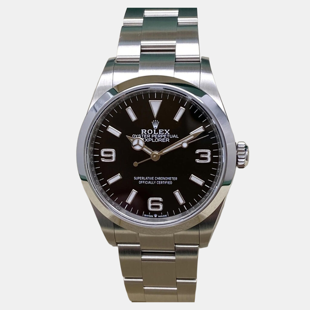 Rolex Explorer 124270 Automatic Black Dial Stainless Steel Men's Wristwatch 36 mm Rolex Explorer 124270 Automatic Black Dial Stainless Steel Men's Wristwatch 36 mm