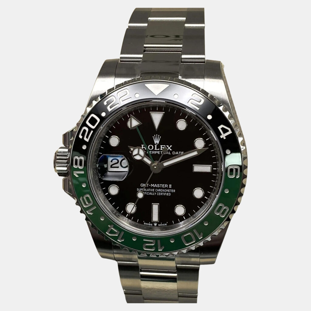 Rolex GMT-Master II Sprite 126720VTNR Automatic Black Dial Stainless Steel Men's Wristwatch 40mm