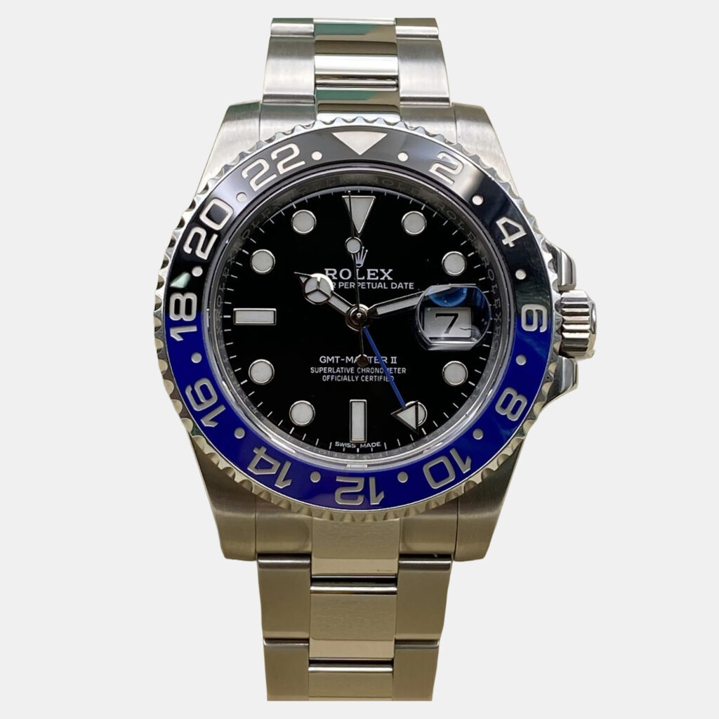 Rolex GMT-Master II 116710BLNR Automatic Black Dial Stainless Steel Ceramic Men's Wristwatch 40mm