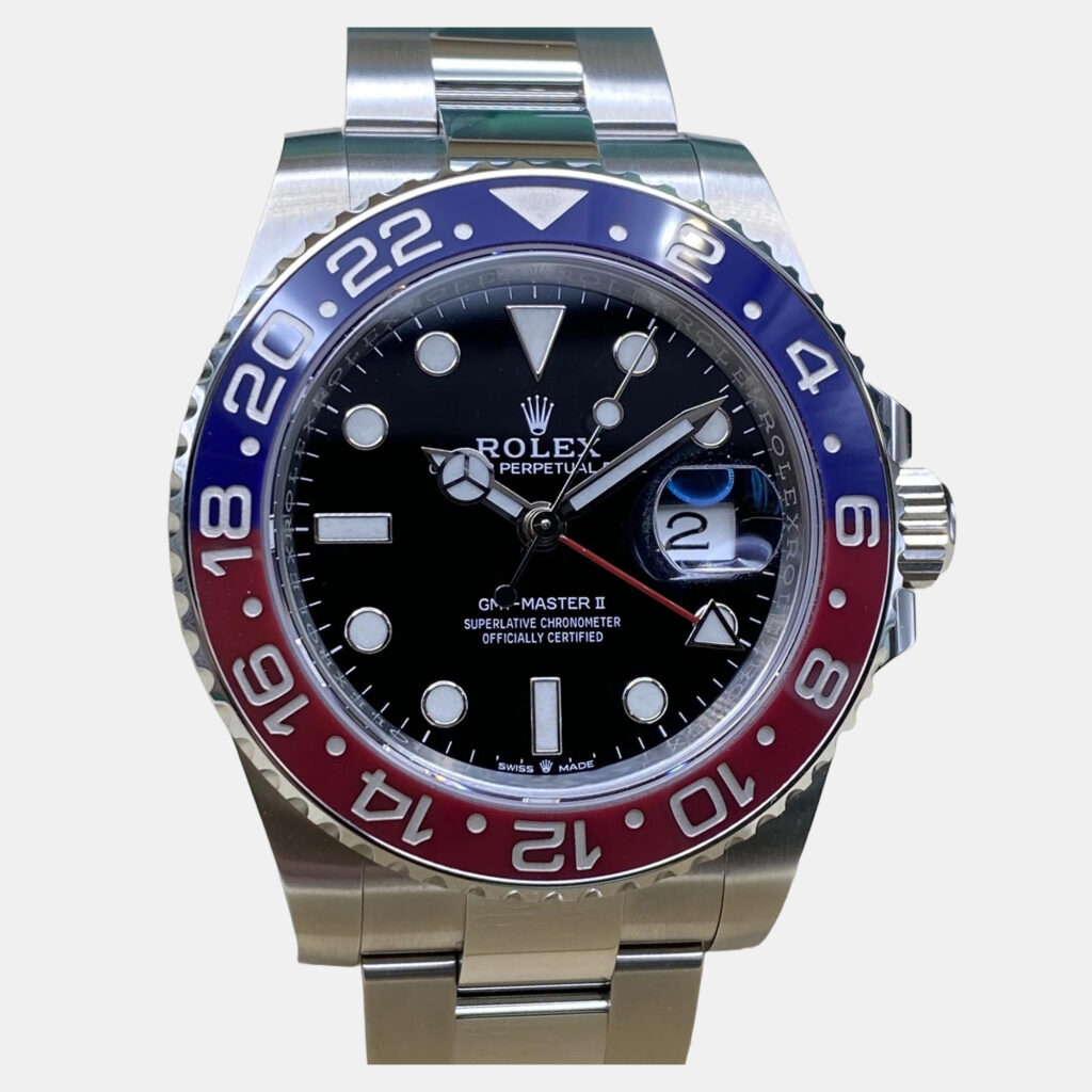 Rolex GMT-Master II Pepsi 126710BLRO Automatic Black Dial Stainless Steel Men's Wristwatch 40 mm Rolex GMT-Master II Pepsi 126710BLRO Automatic Black Dial Stainless Steel Men's Wristwatch 40 mm
