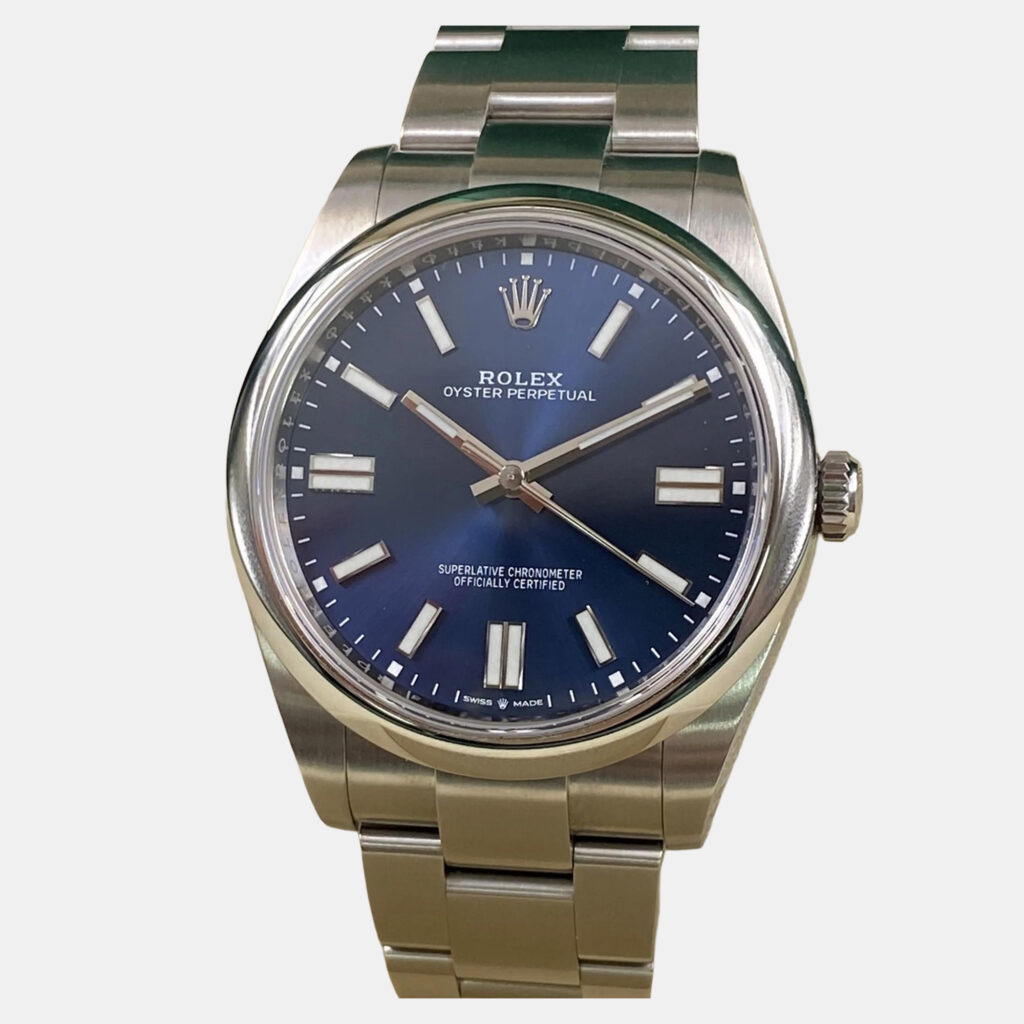 Rolex Oyster Perpetual 124300 Automatic Blue Dial Stainless Steel Men's Wristwatch 41 mm Rolex Oyster Perpetual 124300 Automatic Blue Dial Stainless Steel Men's Wristwatch 41 mm