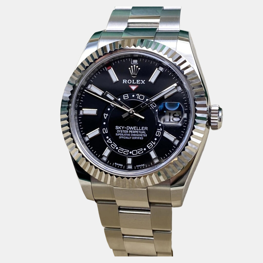 Rolex Sky-Dweller 326934 Automatic Black Dial Stainless Steel Men's Wristwatch 42mm Rolex Sky-Dweller 326934 Automatic Black Dial Stainless Steel Men's Wristwatch 42mm
