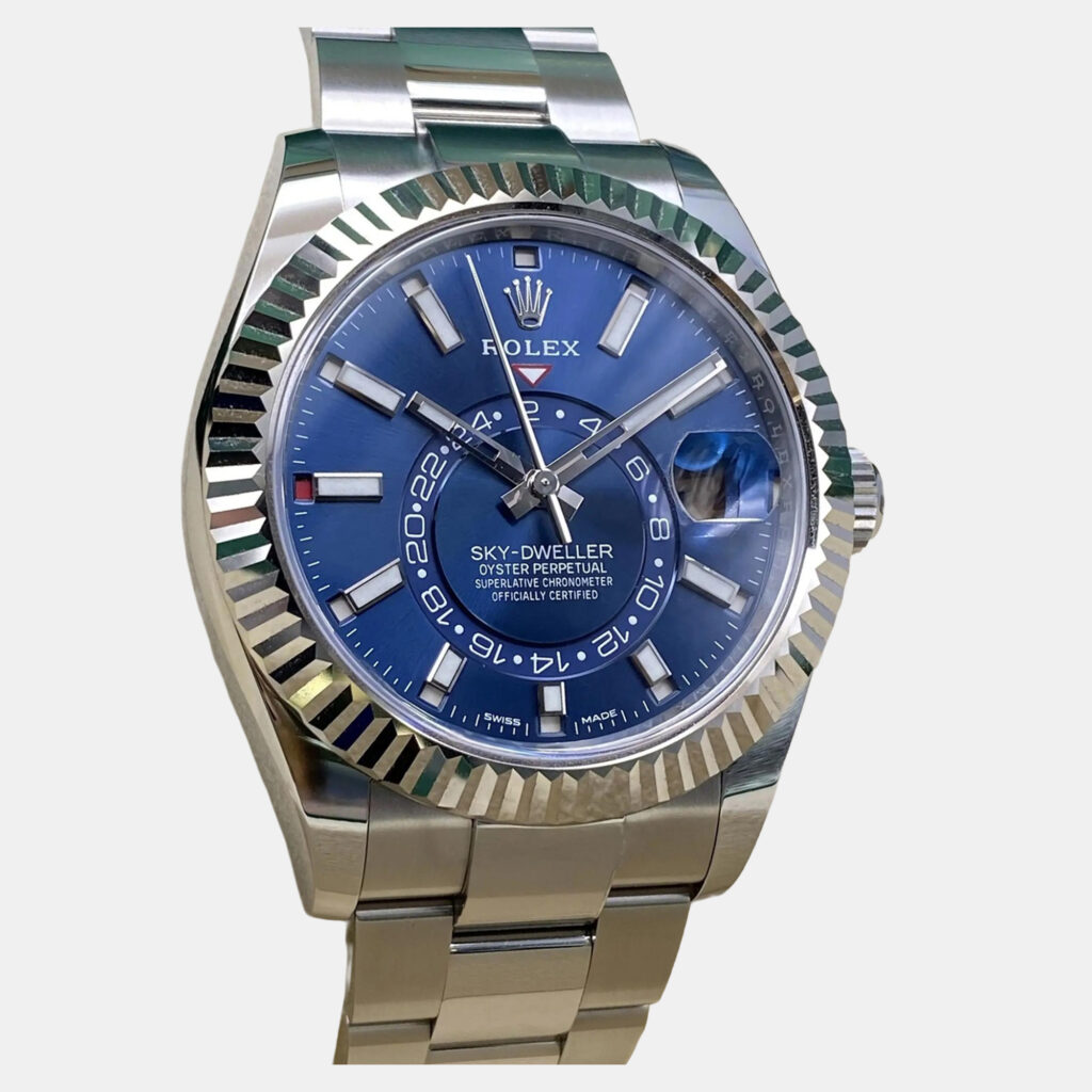 Rolex Sky-Dweller 326934 Automatic Blue Dial Stainless Steel Men's Wristwatch 42mm Rolex Sky-Dweller 326934 Automatic Blue Dial Stainless Steel Men's Wristwatch 42mm