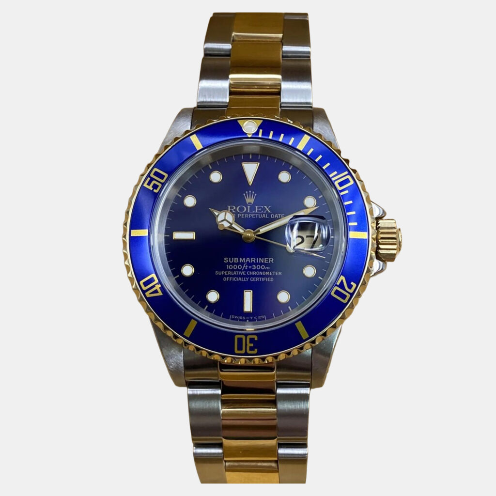 Rolex Submariner 16613 Automatic Blue Dial Stainless Steel 18k Yellow Gold Men's Wristwatch 40mm Rolex Submariner 16613 Automatic Blue Dial Stainless Steel 18k Yellow Gold Men's Wristwatch 40mm