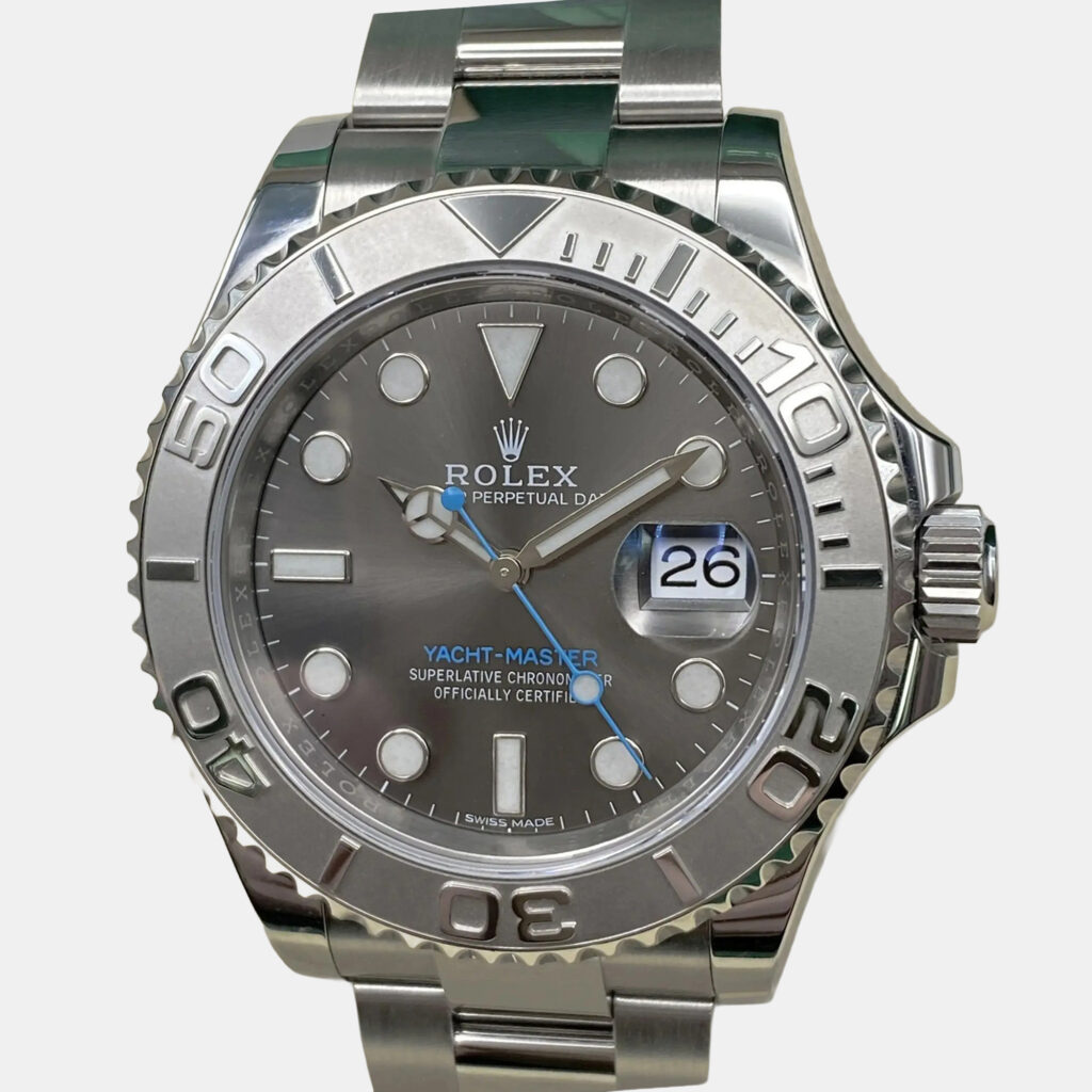 Rolex Yacht-Master 116622 Automatic Rhodium Dial Stainless Steel Men's Wristwatch 40mm Rolex Yacht-Master 116622 Automatic Rhodium Dial Stainless Steel Men's Wristwatch 40mm