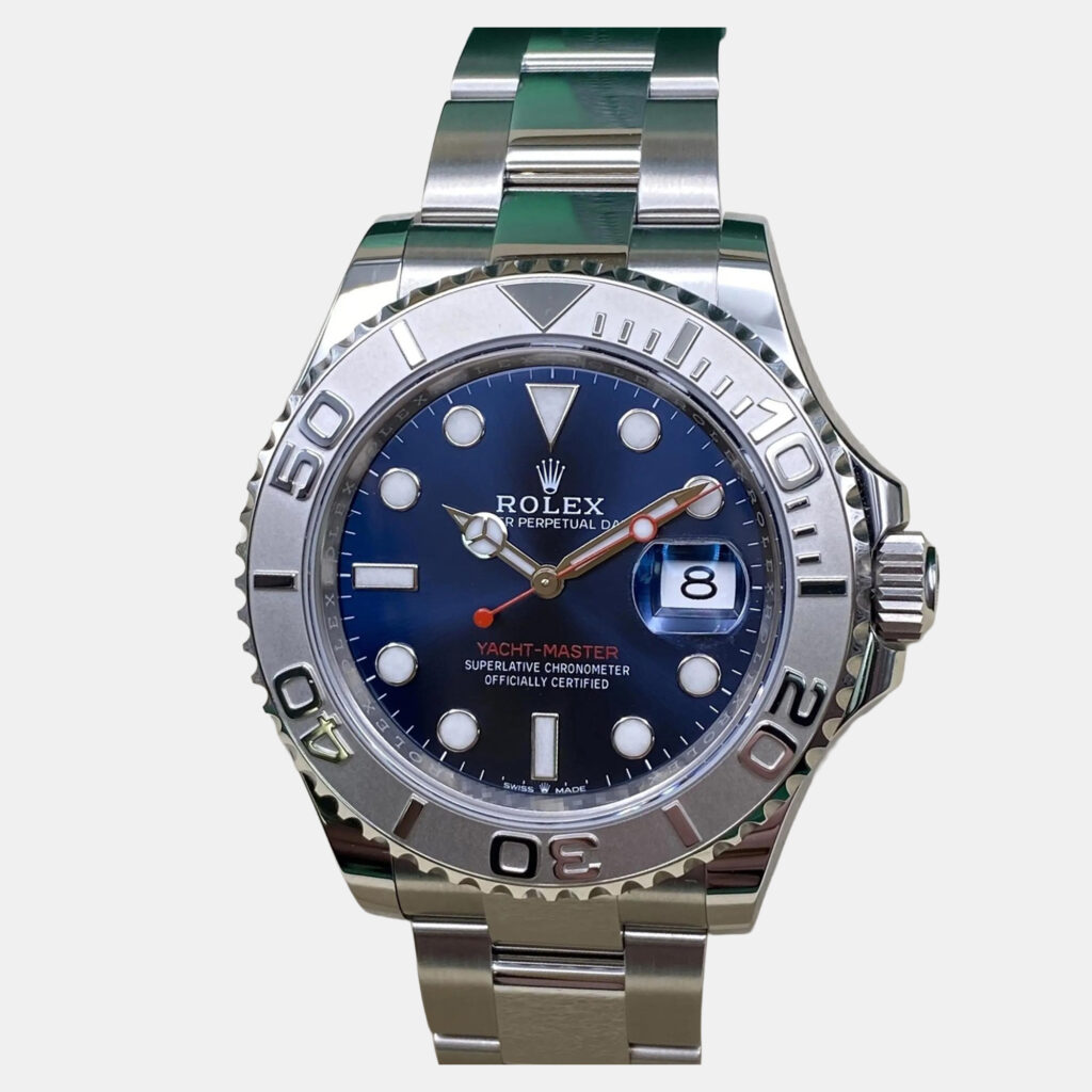 luxury-men-rolex-used-watches-p1249186-005-1.jpg Rolex Yacht-Master 126622 Automatic Blue Dial Platinum Stainless Steel Men's Wristwatch 40mm
