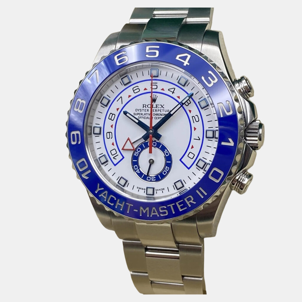Rolex Yacht-Master II 116680 Automatic Chronograph White Dial Stainless Steel Men's Wristwatch 44 mm Rolex Yacht-Master II 116680 Automatic Chronograph White Dial Stainless Steel Men's Wristwatch 44 mm