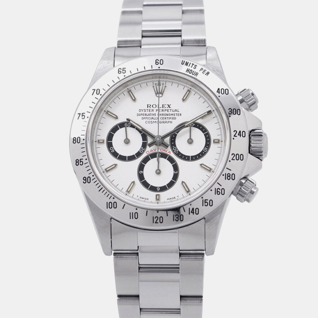 Rolex Cosmograph Daytona 16520 Automatic White Stainless Steel Men's Wristwatch 40 mm Rolex Cosmograph Daytona 16520 Automatic White Stainless Steel Men's Wristwatch 40 mm