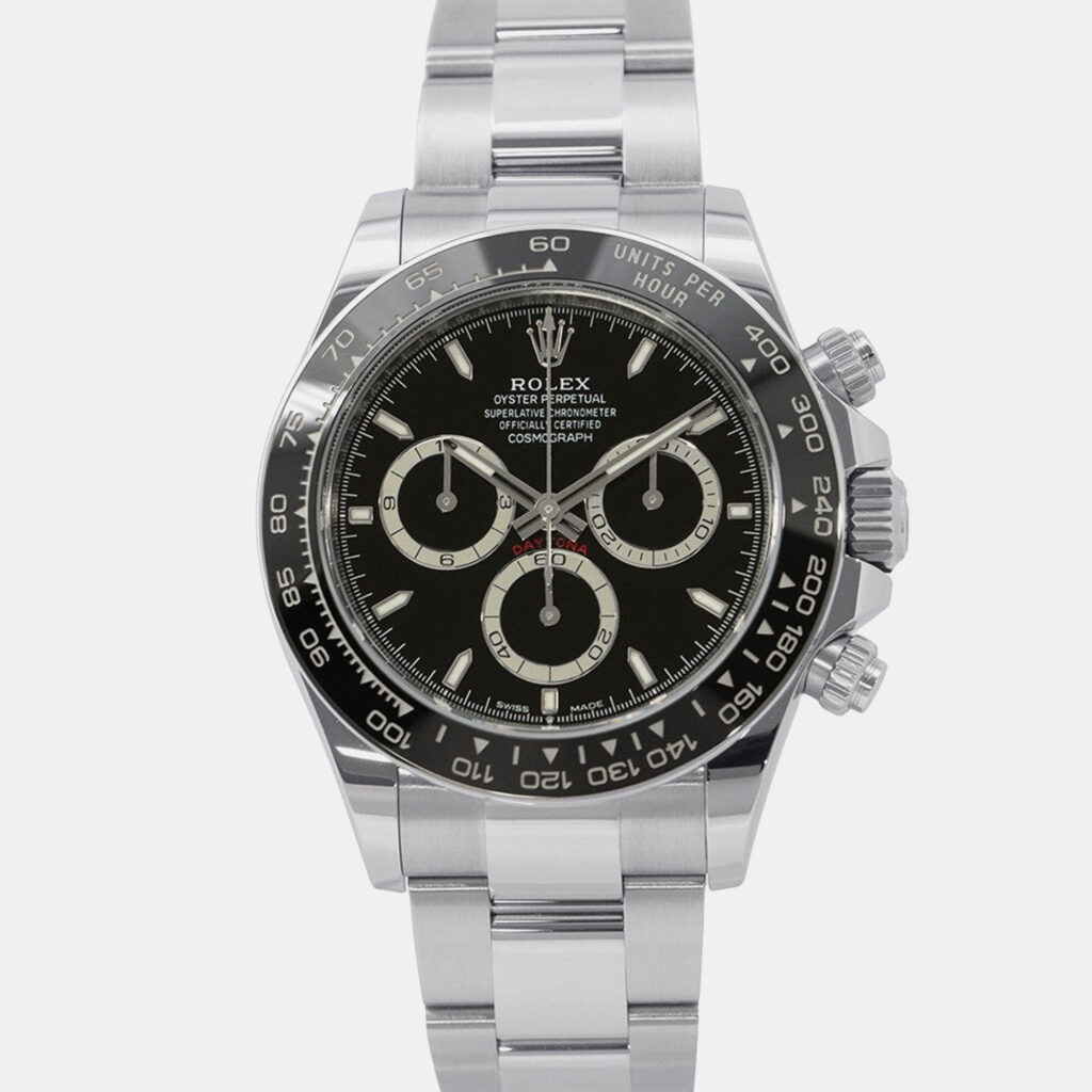 Rolex Cosmograph Daytona 126500LN Automatic Black Stainless Steel Men's Wristwatch 40 mm Rolex Cosmograph Daytona 126500LN Automatic Black Stainless Steel Men's Wristwatch 40 mm