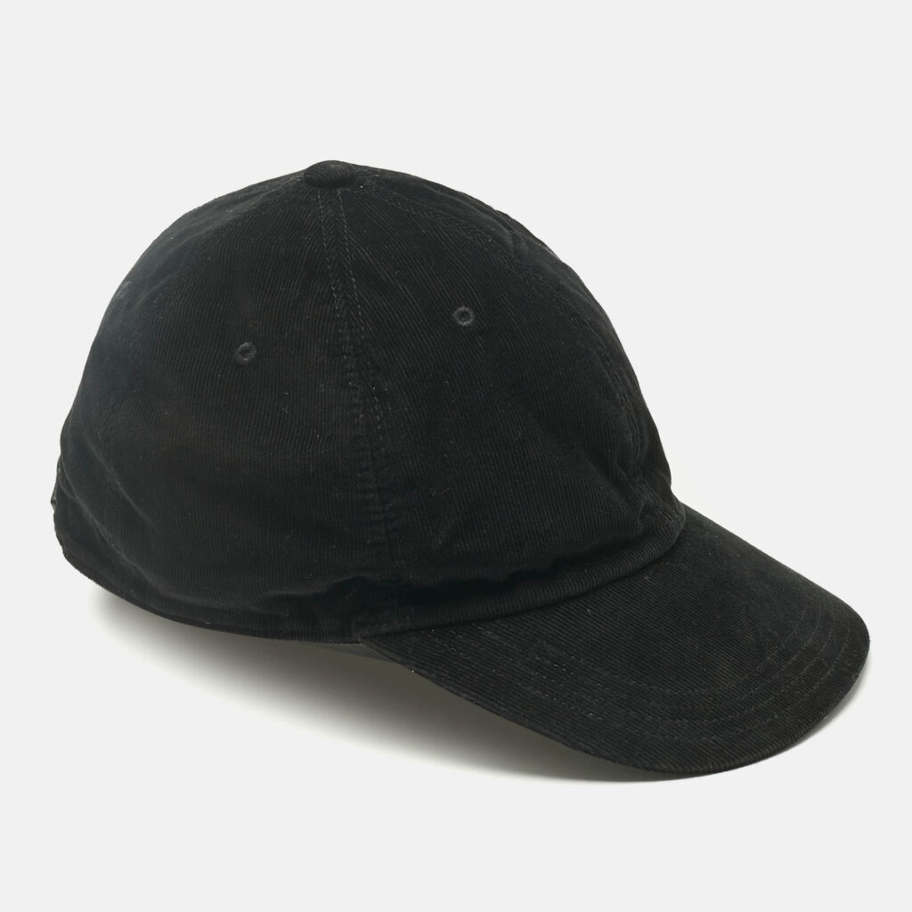 Saint Laurent Paris Black Corduroy Baseball Cap Size 60 Saint Laurent Paris Black Corduroy Baseball Cap Size 60