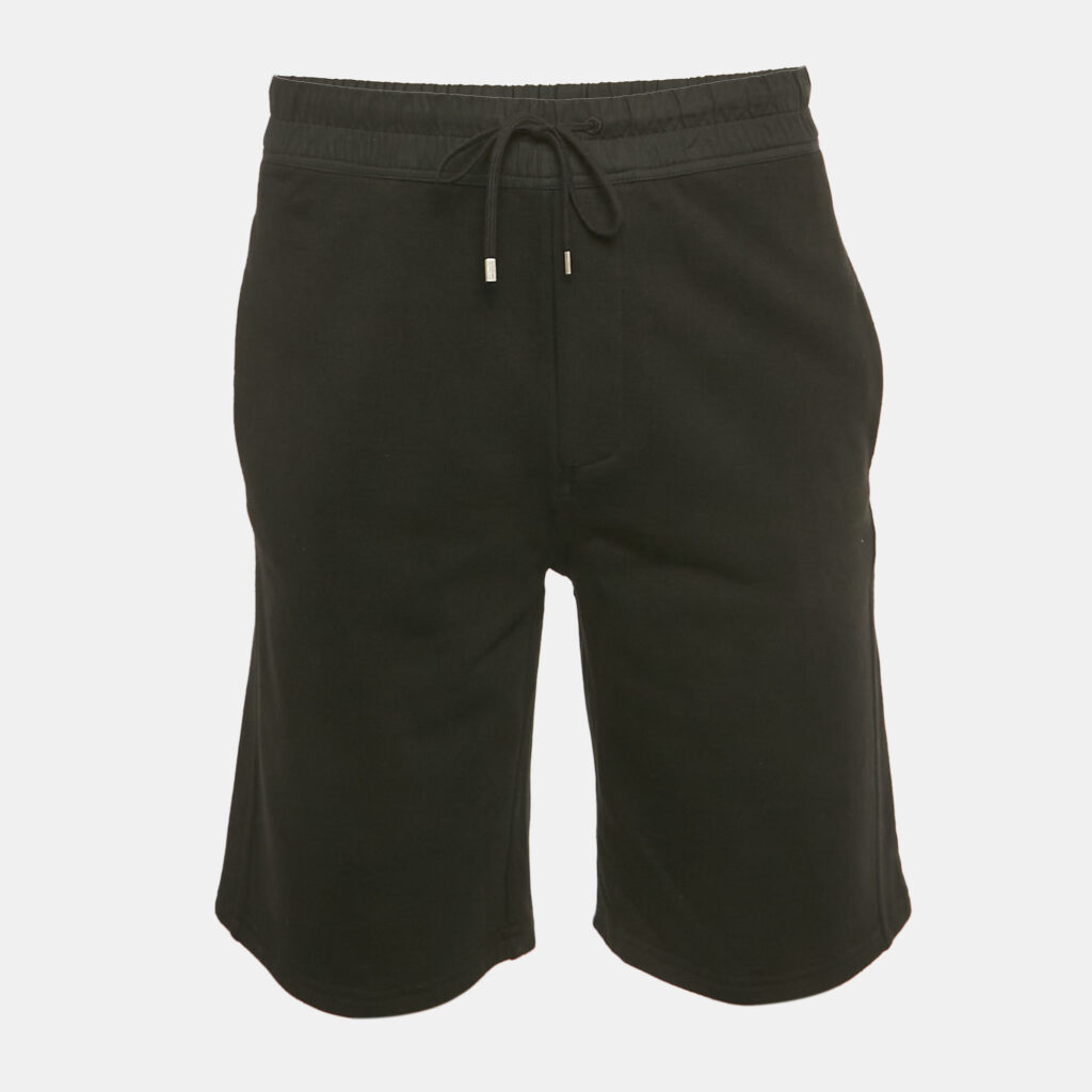 Saint Laurent Paris Black Cotton Shorts XL Saint Laurent Paris Black Cotton Shorts XL