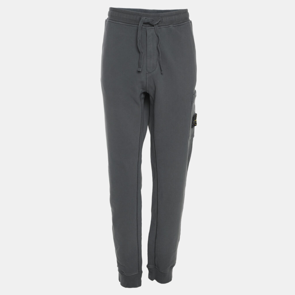 Stone Island Grey Jersey Logo Patch Jogger Pants XL Stone Island Grey Jersey Logo Patch Jogger Pants XL