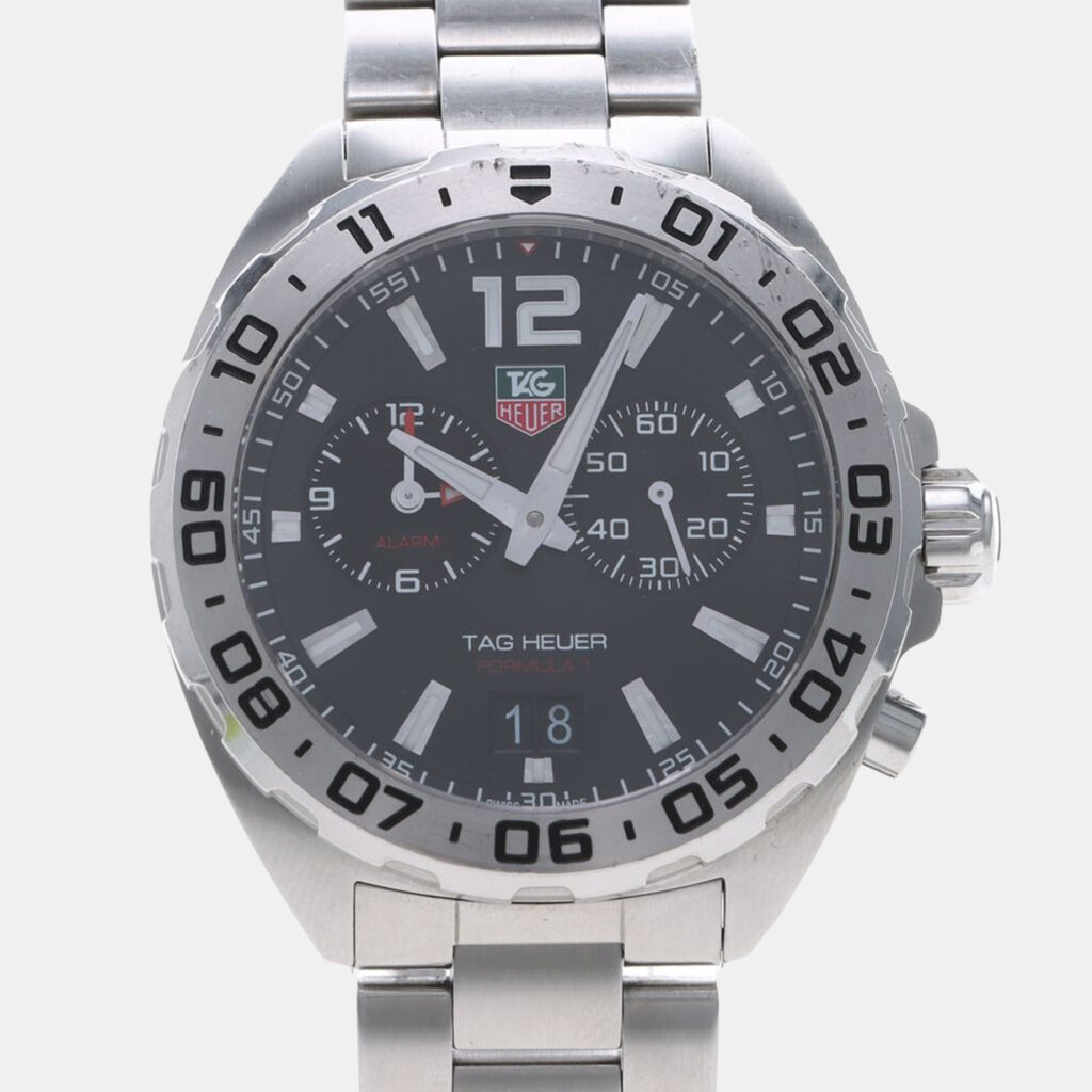 Tag Heuer Formula 1 WAZ111A Quartz Stainless Steel Men's Wristwatch 41 mm Tag Heuer Formula 1 WAZ111A Quartz Stainless Steel Men's Wristwatch 41 mm