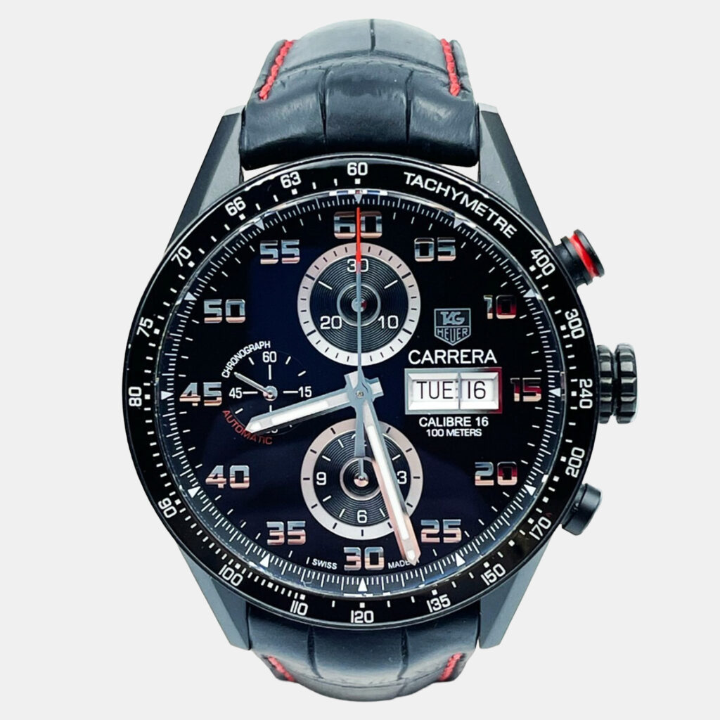 Tag Heuer Carrera Calibre 16 CV2A81.FC6237 Automatic Titanium Men's Wristwatch 43 mm Tag Heuer Carrera Calibre 16 CV2A81.FC6237 Automatic Titanium Men's Wristwatch 43 mm