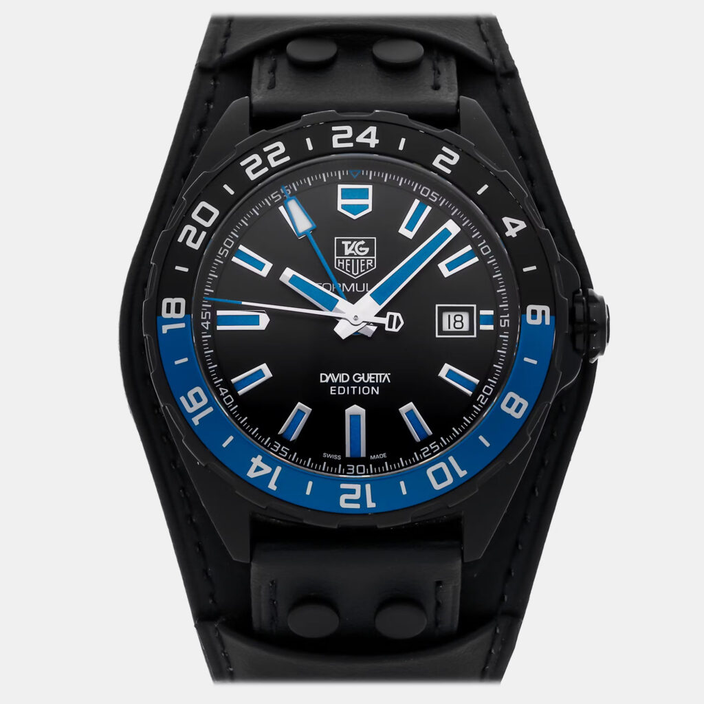 Pre-Owned Tag Heuer Formula 1 David Guetta Edition WAZ201A.FC8195 43 mm Pre-Owned Tag Heuer Formula 1 David Guetta Edition WAZ201A.FC8195 43 mm