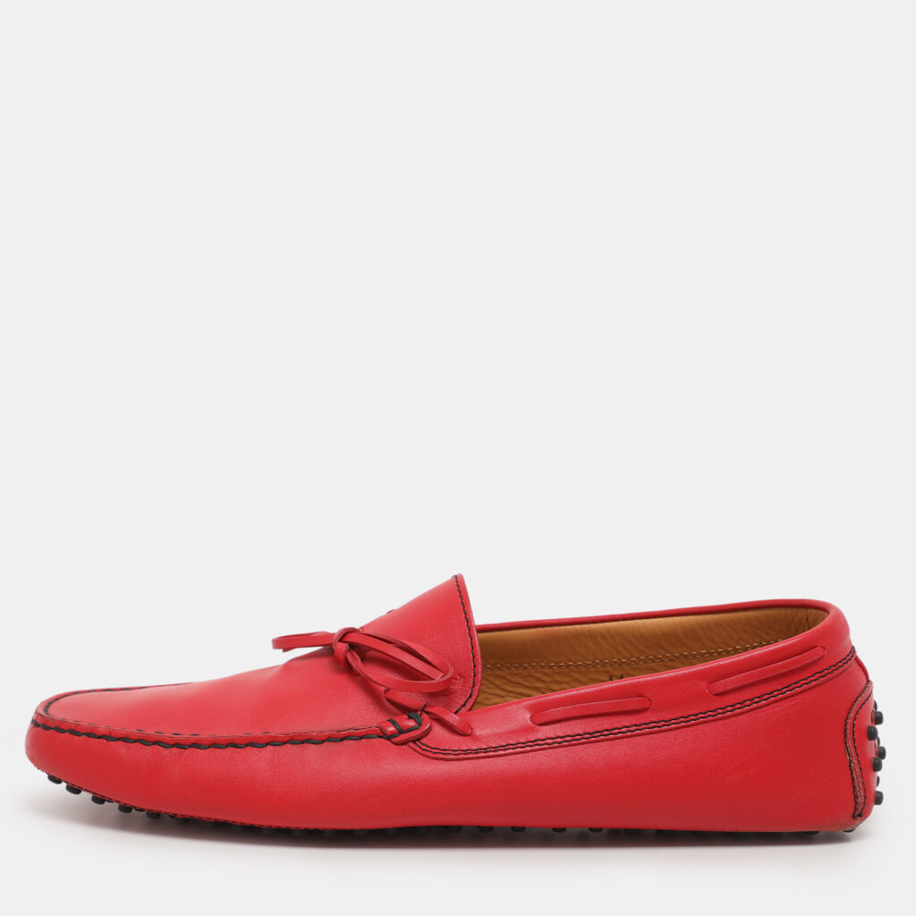 Tod's for Ferrari Leather City Gommino Loafers Size 45.5 Tod's for Ferrari Leather City Gommino Loafers Size 45.5