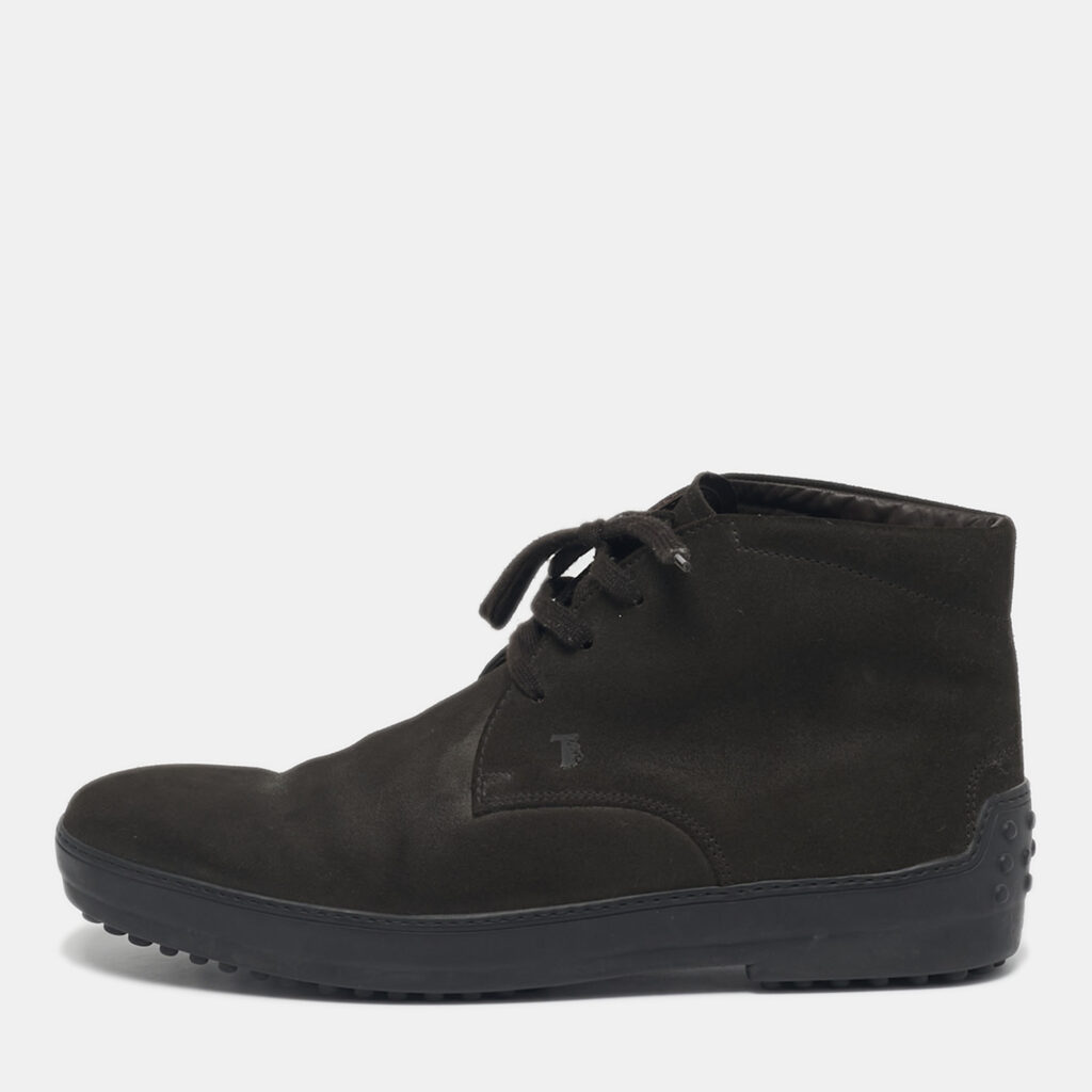 Tod's Brown Suede Desert Ankle Length Boots Size 43 Tod's Brown Suede Desert Ankle Length Boots Size 43