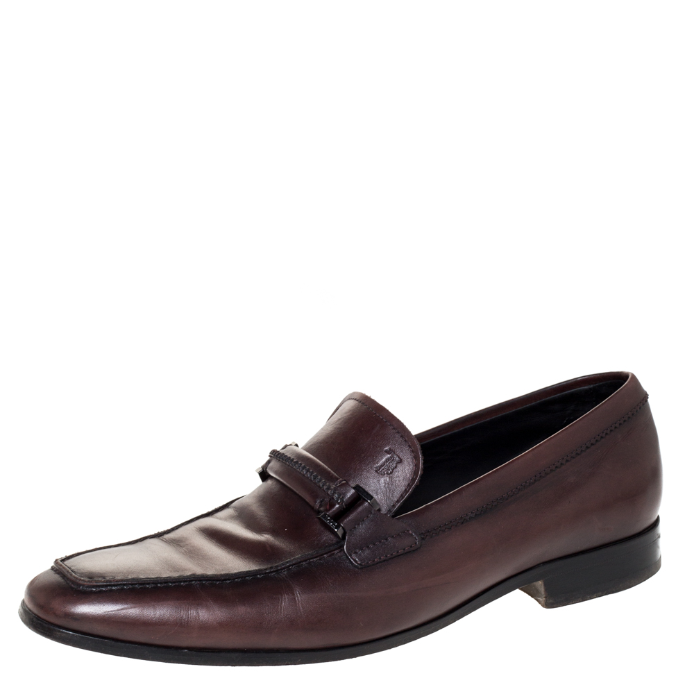Tod's Brown Leather Gommino Loafers Size 41 Tod's Brown Leather Gommino Loafers Size 41