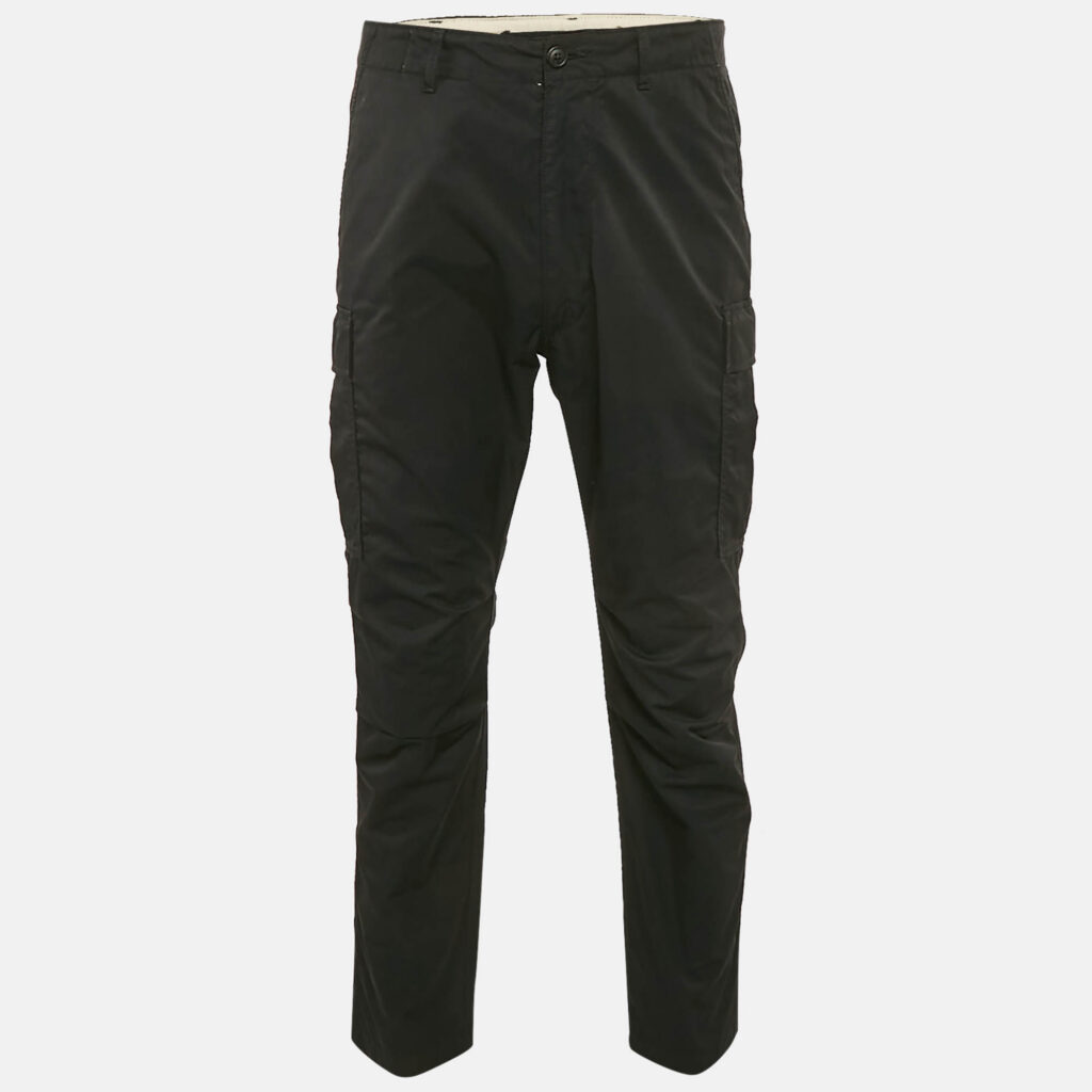 Tom Ford Black Cotton Blend Cargo Pants L Tom Ford Black Cotton Blend Cargo Pants L