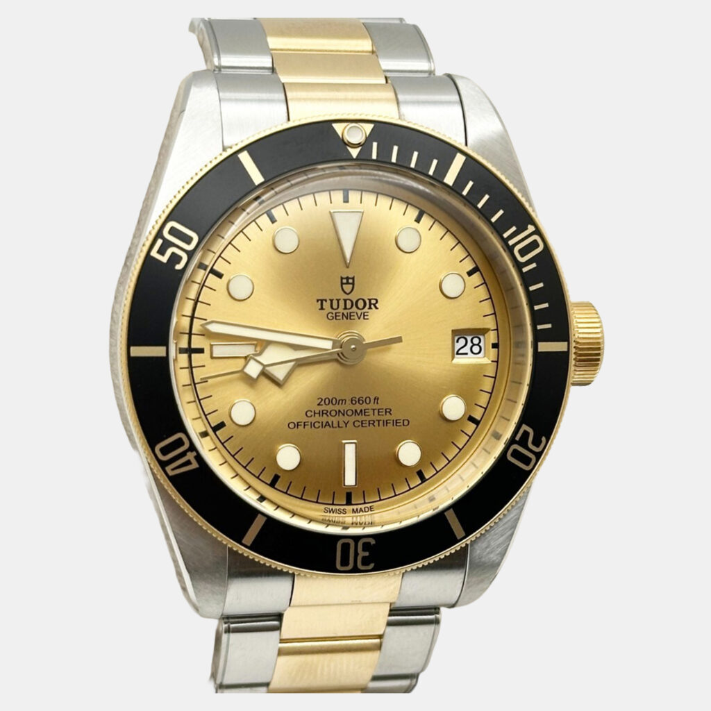 Tudor Black Bay 79733N Automatic 18K Yellow Gold Stainless Steel Men's Wristwatch 41 mm Tudor Black Bay 79733N Automatic 18K Yellow Gold Stainless Steel Men's Wristwatch 41 mm