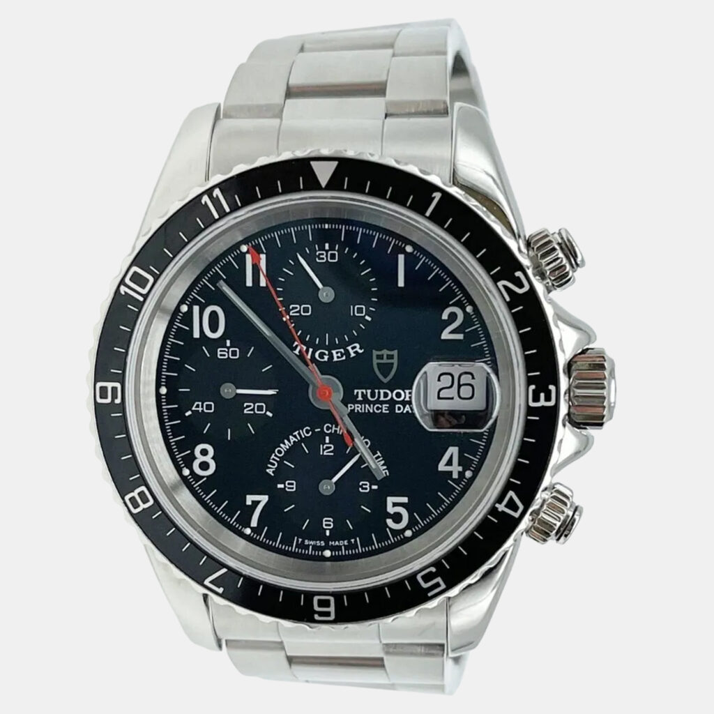 Tudor Prince Date 79270 Automatic Black Stainless Steel Men's Wristwatch 40 mm Tudor Prince Date 79270 Automatic Black Stainless Steel Men's Wristwatch 40 mm