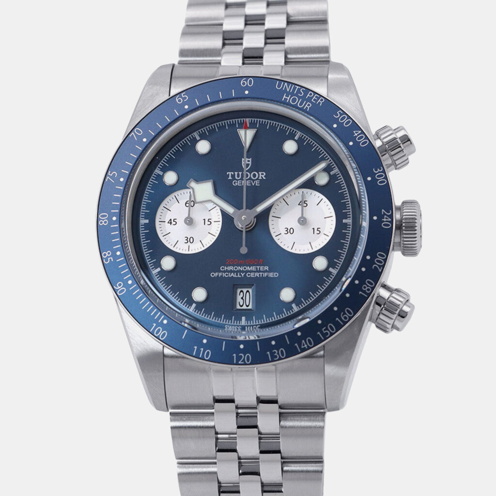 Tudor Black Bay M79360B-0002 Automatic Blue Stainless Steel Men's Wristwatch 41 mm