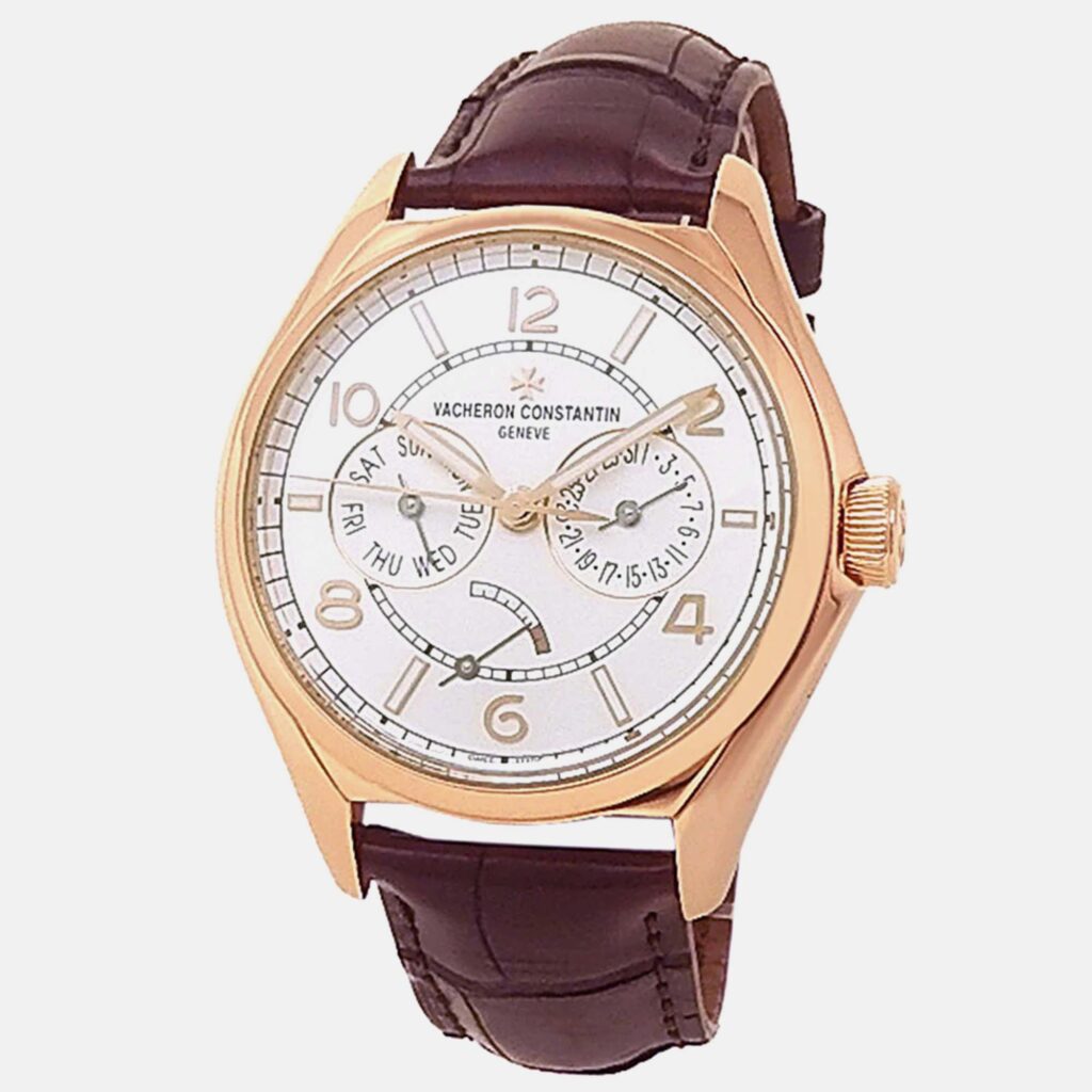 Vacheron Constantin Fiftysix Day-Date 4400E/000R-B436 Automatic Silver Dial 18k Rose Gold Men's Wristwatch 40 mm Vacheron Constantin Fiftysix Day-Date 4400E/000R-B436 Automatic Silver Dial 18k Rose Gold Men's Wristwatch 40 mm