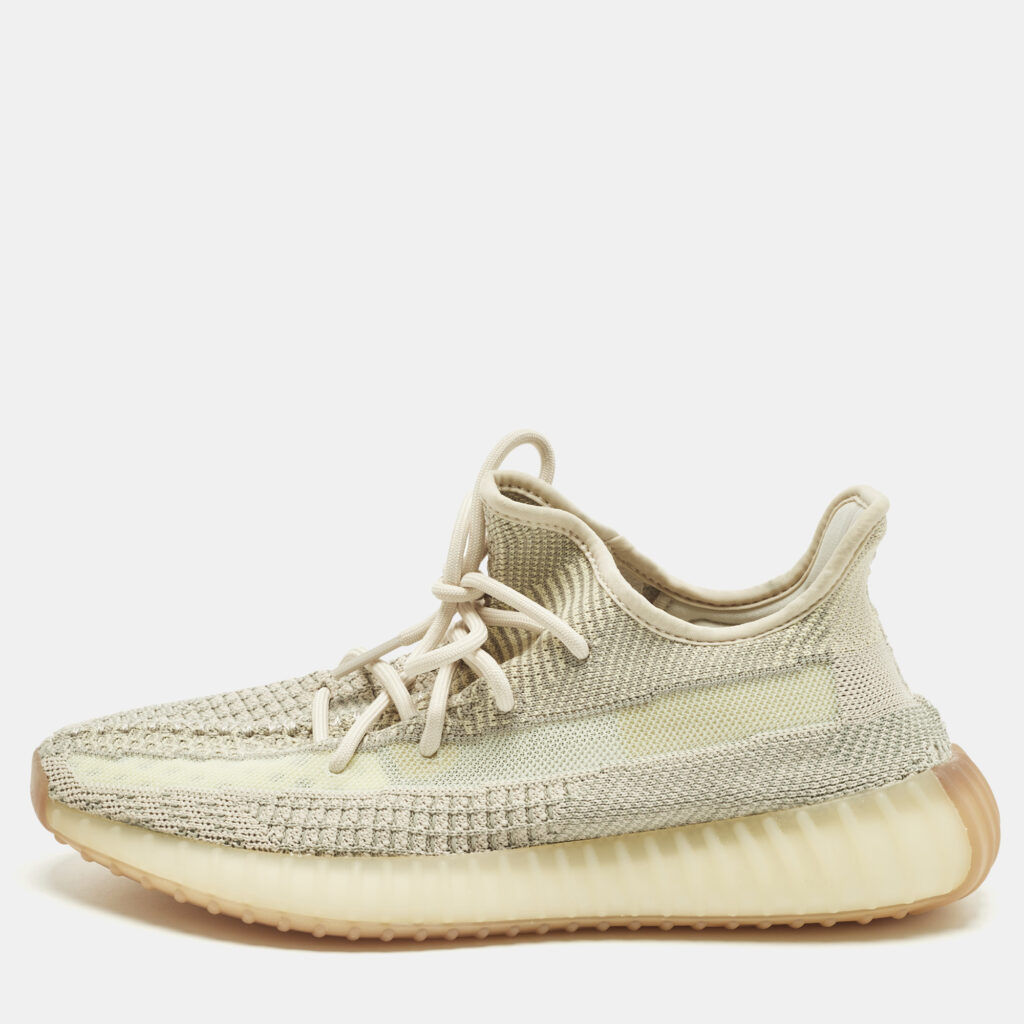 Yeezy x Adidas Boost 350 V2 Citrin (Non-Reflective) Size 43 1/3 Pale Green Knit Fabric Low Top Sneakers Yeezy x Adidas Boost 350 V2 Citrin (Non-Reflective) Size 43 1/3 Pale Green Knit Fabric Low Top Sneakers