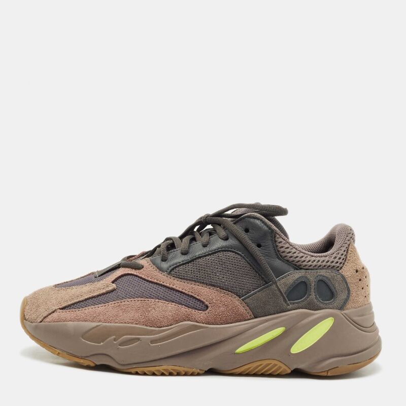Yeezy x Adidas Multicolor Suede and Mesh Boost 700 Mauve Sneakers Size 44 Yeezy x Adidas Multicolor Suede and Mesh Boost 700 Mauve Sneakers Size 44
