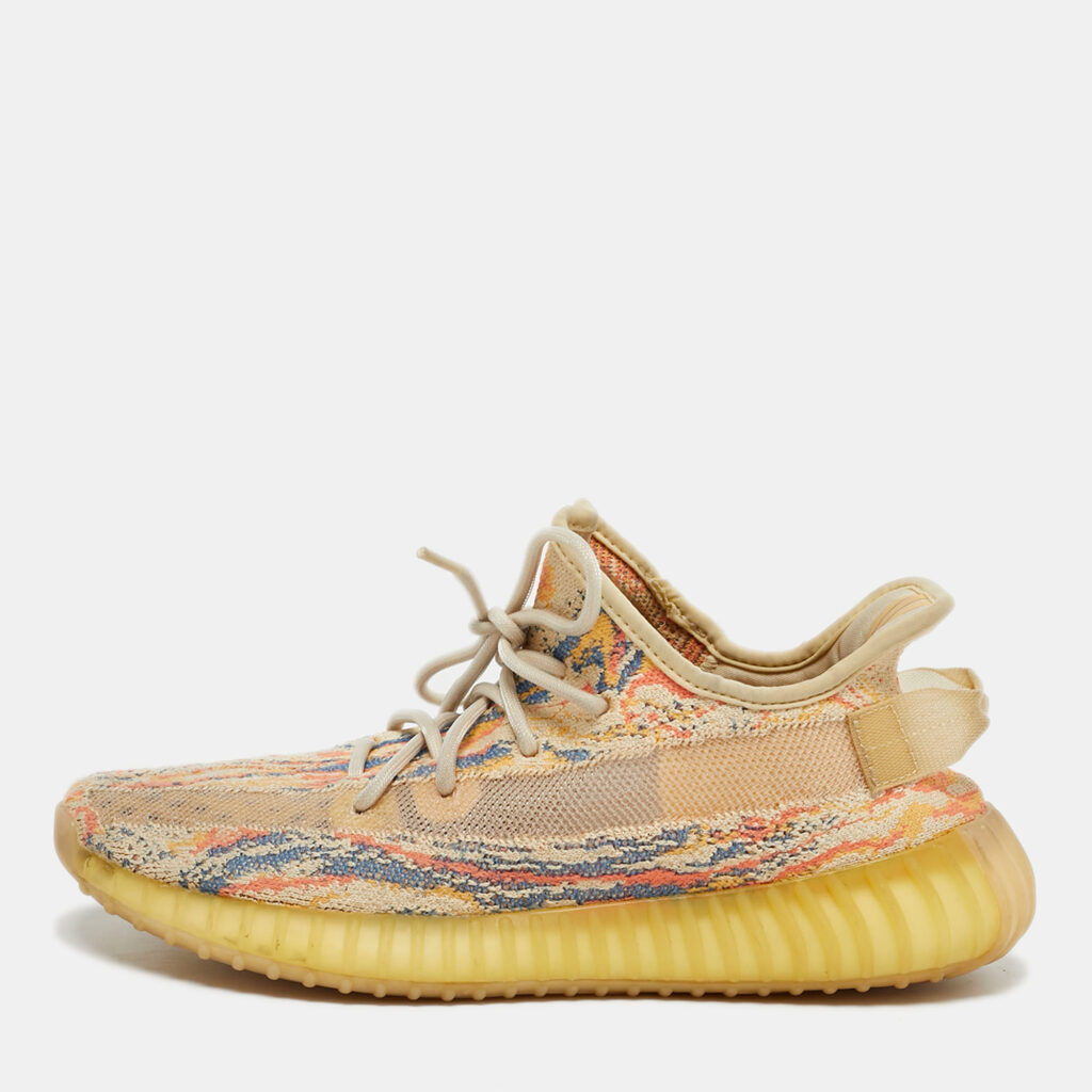 Yeezy x Adidas Multicolor Knit Fabric Boost 350 V2 MX Oat Sneakers Size 41 1/3 Yeezy x Adidas Multicolor Knit Fabric Boost 350 V2 MX Oat Sneakers Size 41 1/3