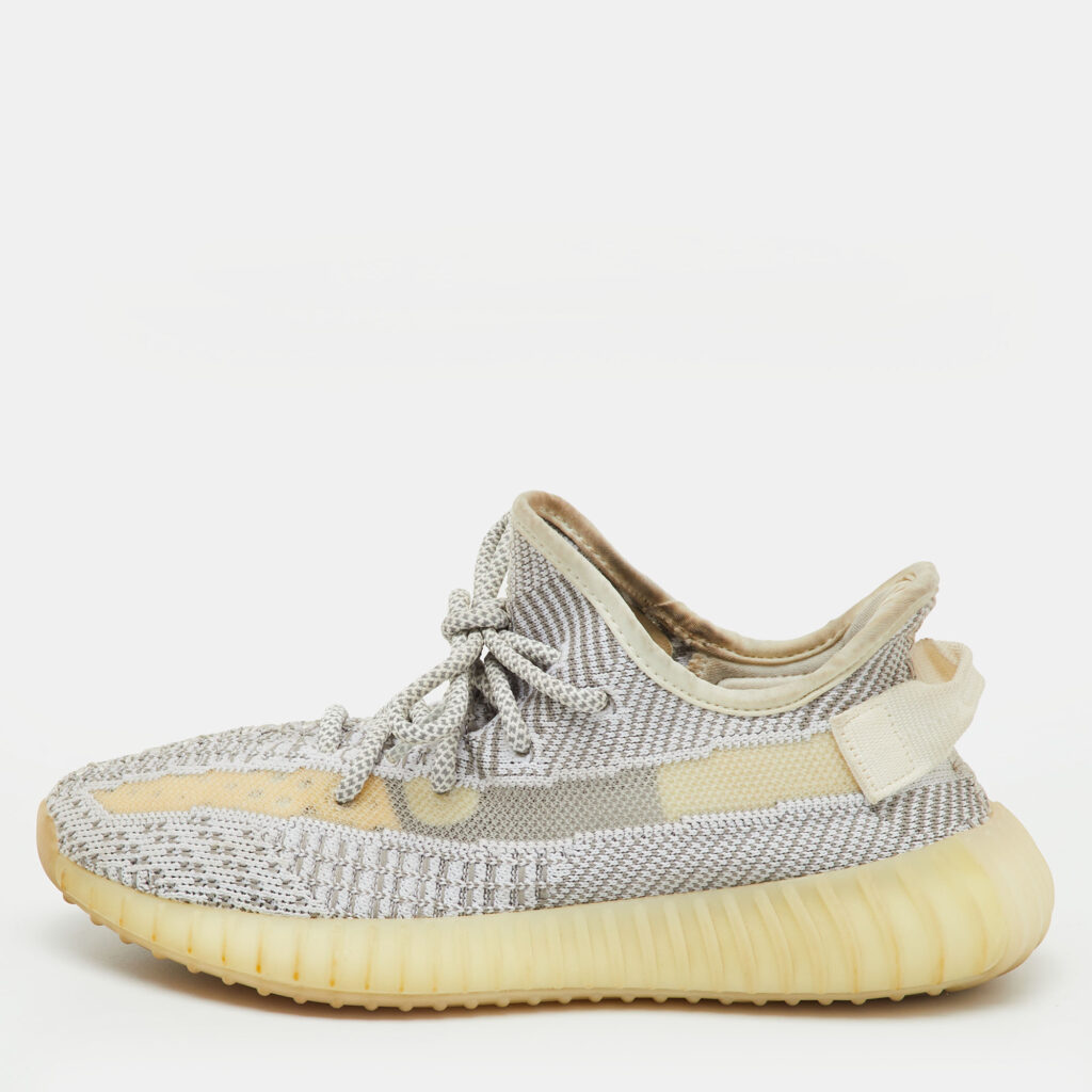 Yeezy x Adidas Grey Knit Fabric Boost 350 V2 Static Non Reflective Sneakers Size 37 1/3 Yeezy x Adidas Grey Knit Fabric Boost 350 V2 Static Non Reflective Sneakers Size 37 1/3