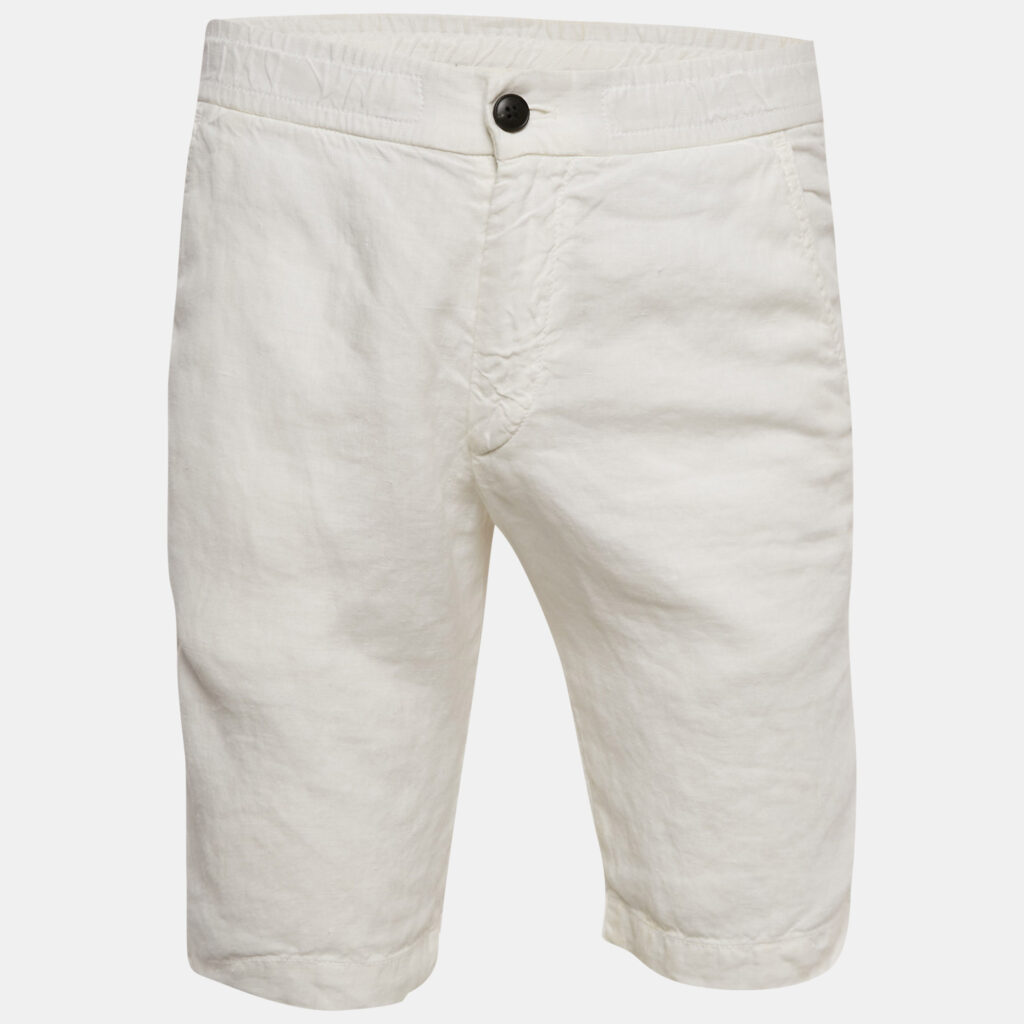 luxury-men-z-zegna-used-clothes-p1169420-002-1.jpg Z Zegna White Linen Short S