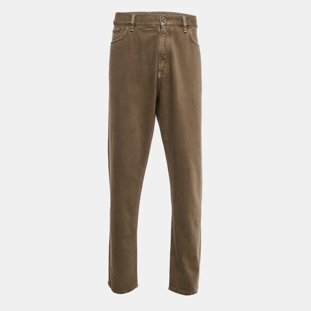 Zegna Brown Denim Classic Fit Jeans XXL/Waist 38" Zegna Brown Denim Classic Fit Jeans XXL/Waist 38"