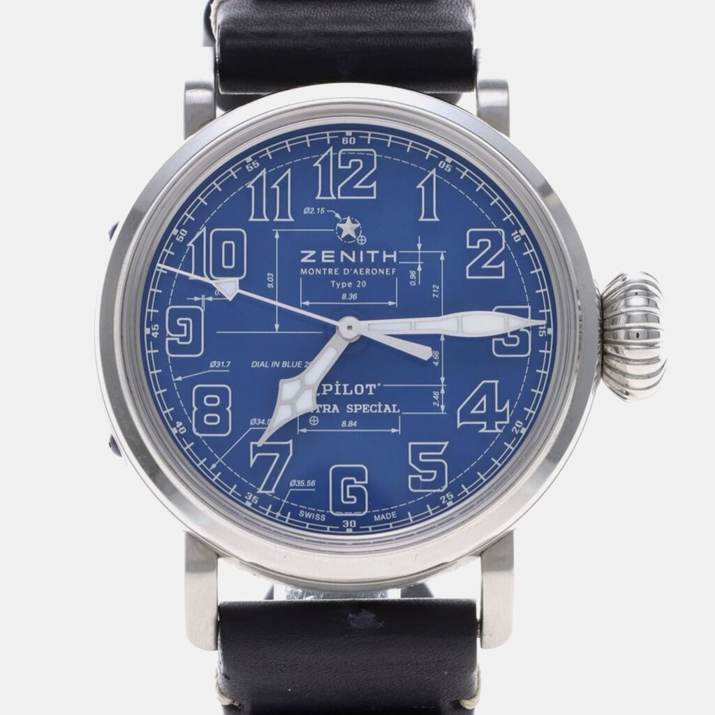 Zenith Pilot 03.2435.679 Automatic Stainless Steel Men's Wristwatch 45 mm Zenith Pilot 03.2435.679 Automatic Stainless Steel Men's Wristwatch 45 mm