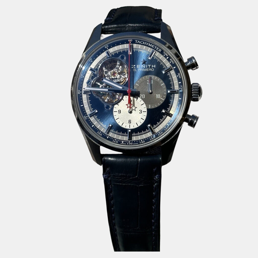 Zenith El Primero 03.2040.4061 Automatic Blue Stainless Steel Men's Wristwatch 42 mm Zenith El Primero 03.2040.4061 Automatic Blue Stainless Steel Men's Wristwatch 42 mm