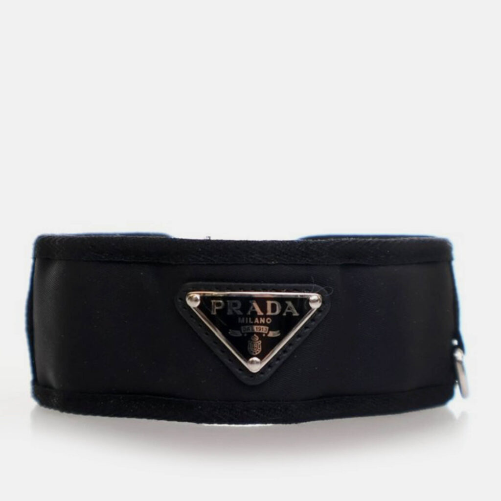 Prada Black Re Nylon Pet Collar Prada Black Re Nylon Pet Collar