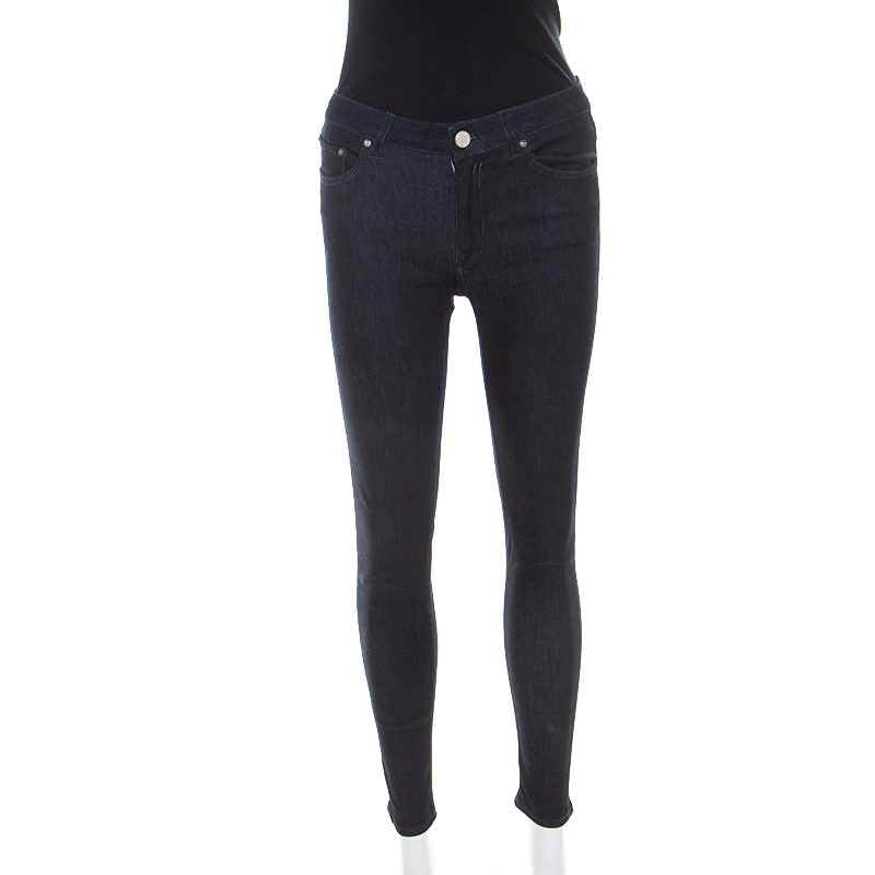 Acne Studios Blue Dark Wash Denim Kin 5 Candy Skinny Jeans S Acne Studios Blue Dark Wash Denim Kin 5 Candy Skinny Jeans S