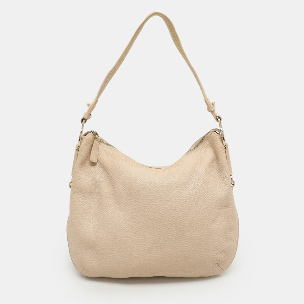 Aigner Beige Leather Hobo Aigner Beige Leather Hobo
