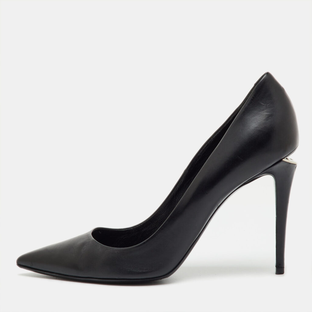 Alexander Wang Black Leather Pointed Toe Pumps Size 40 Alexander Wang Black Leather Pointed Toe Pumps Size 40