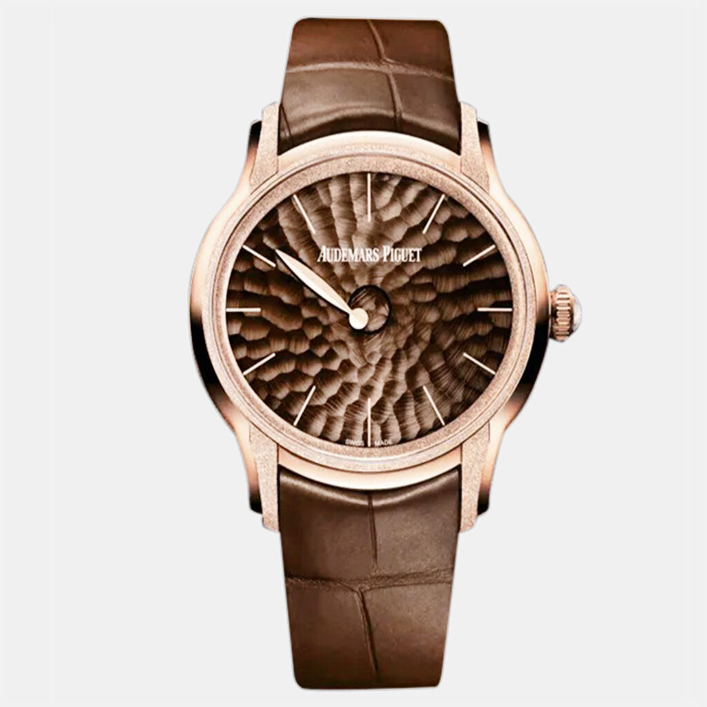 Audemars Piguet Millenary 77266OR.GG.A823CR.01 Automatic Brown 18k Rose Gold Women's Wristwatch 39.5 mm Audemars Piguet Millenary 77266OR.GG.A823CR.01 Automatic Brown 18k Rose Gold Women's Wristwatch 39.5 mm