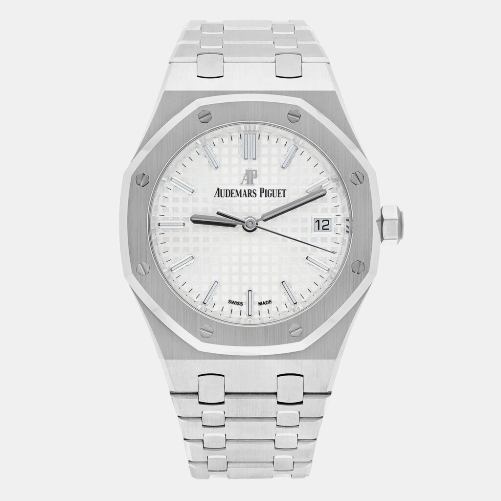 Audemars Piguet Royal Oak 77350ST.OO.1261ST.01 Automatic Silver Stainless Steel Women's Wristwatch 34 mm Audemars Piguet Royal Oak 77350ST.OO.1261ST.01 Automatic Silver Stainless Steel Women's Wristwatch 34 mm