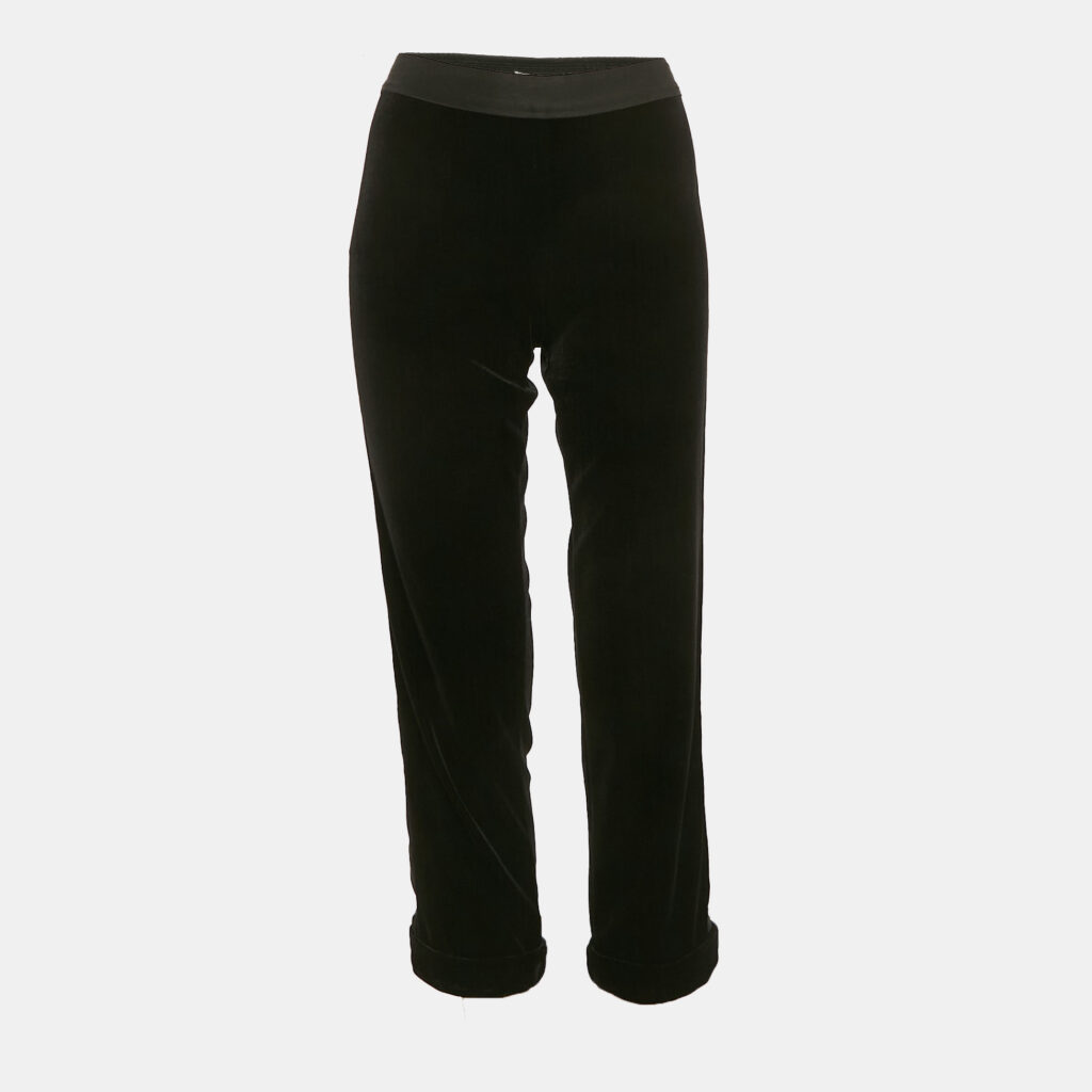 Bailey 44 Black Velvet Side Tape Detail Sabila Ponte Pants M Bailey 44 Black Velvet Side Tape Detail Sabila Ponte Pants M