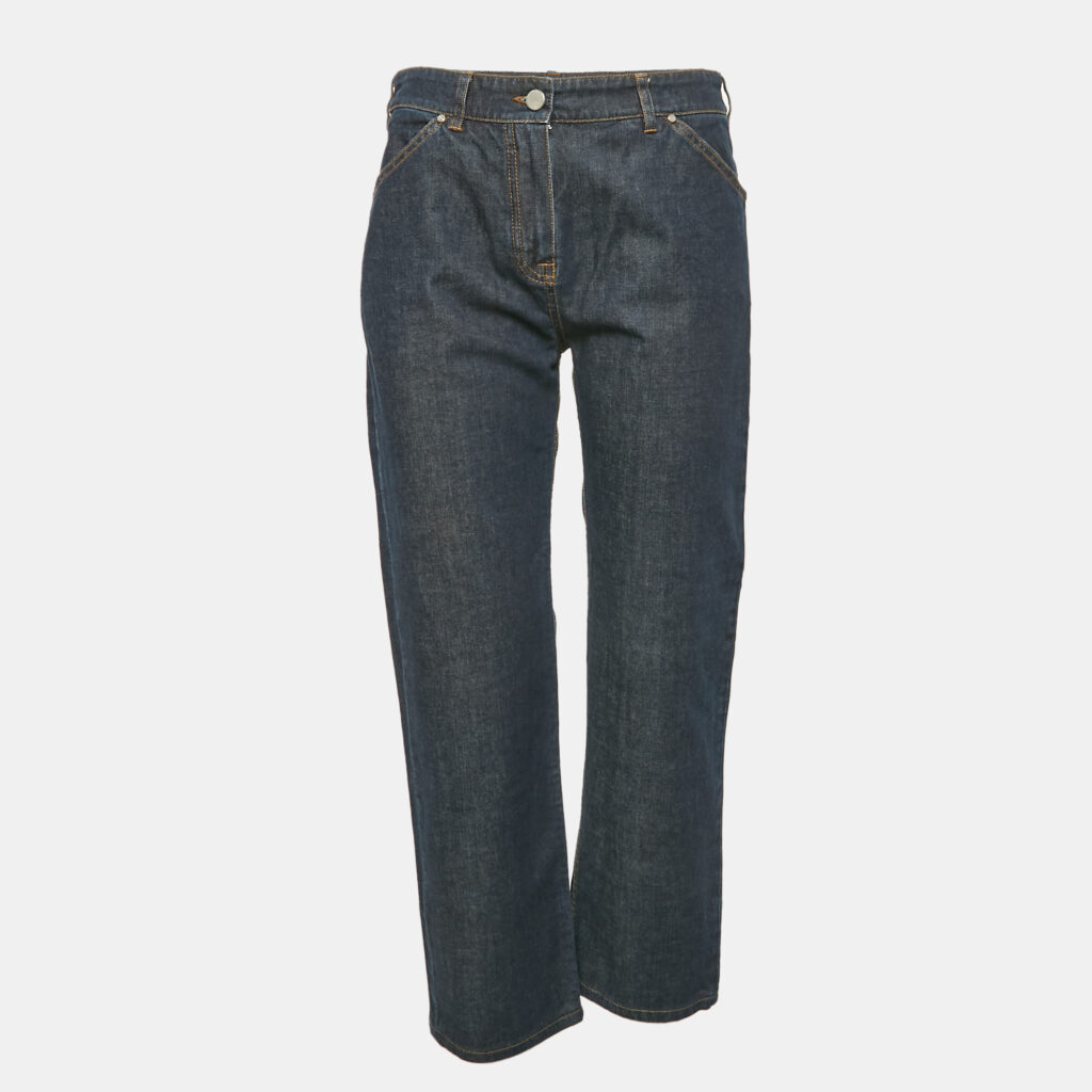 Balenciaga Blue Denim Straight Leg Jeans M Waist 29"