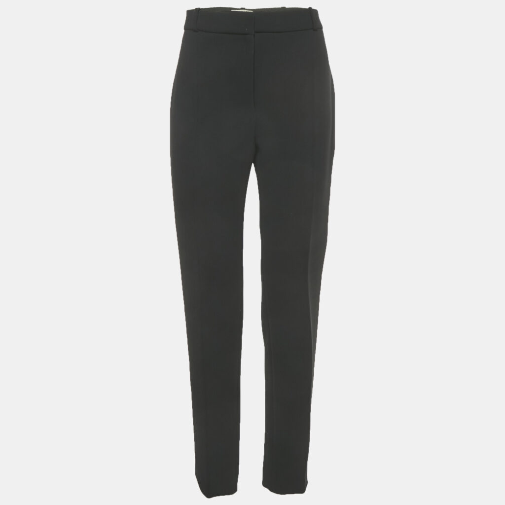 Balenciaga Black Crepe Tailored Trouser M Balenciaga Black Crepe Tailored Trouser M